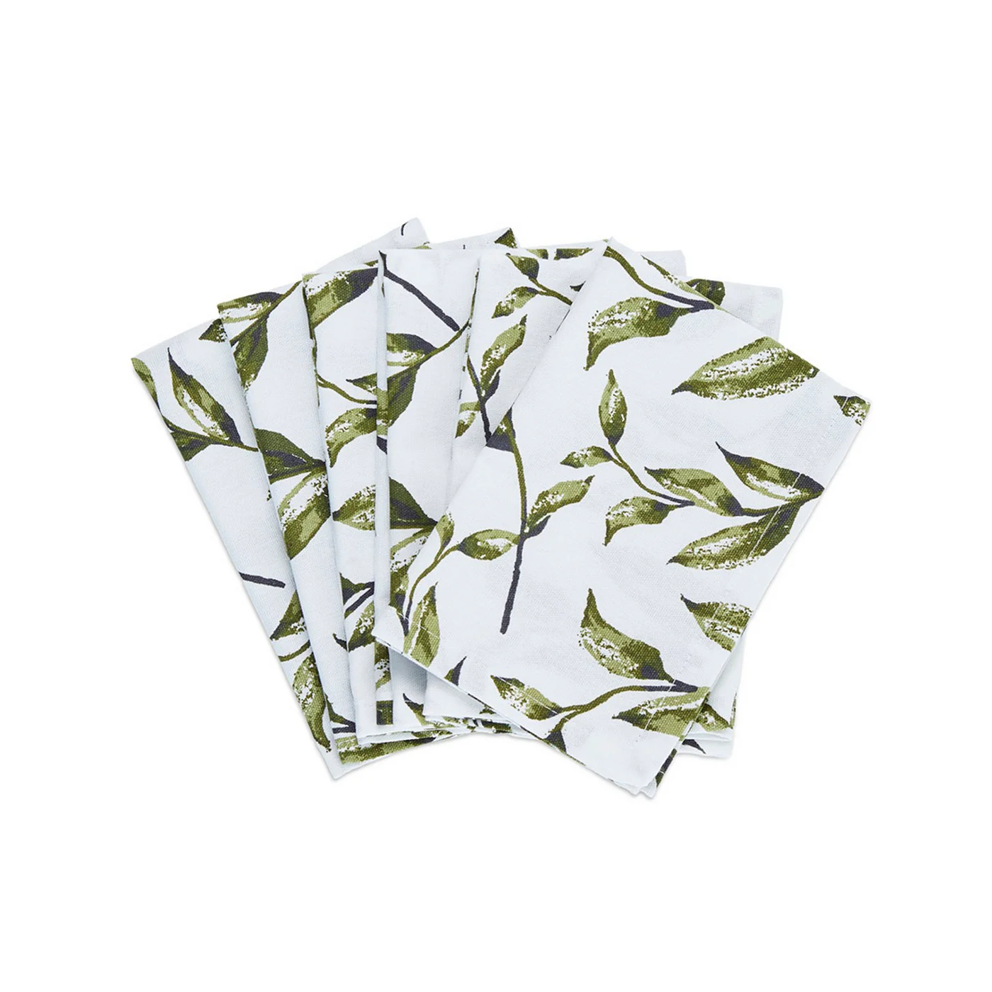 Set De 6 Serviettes - Coton - Blanc - Image 6