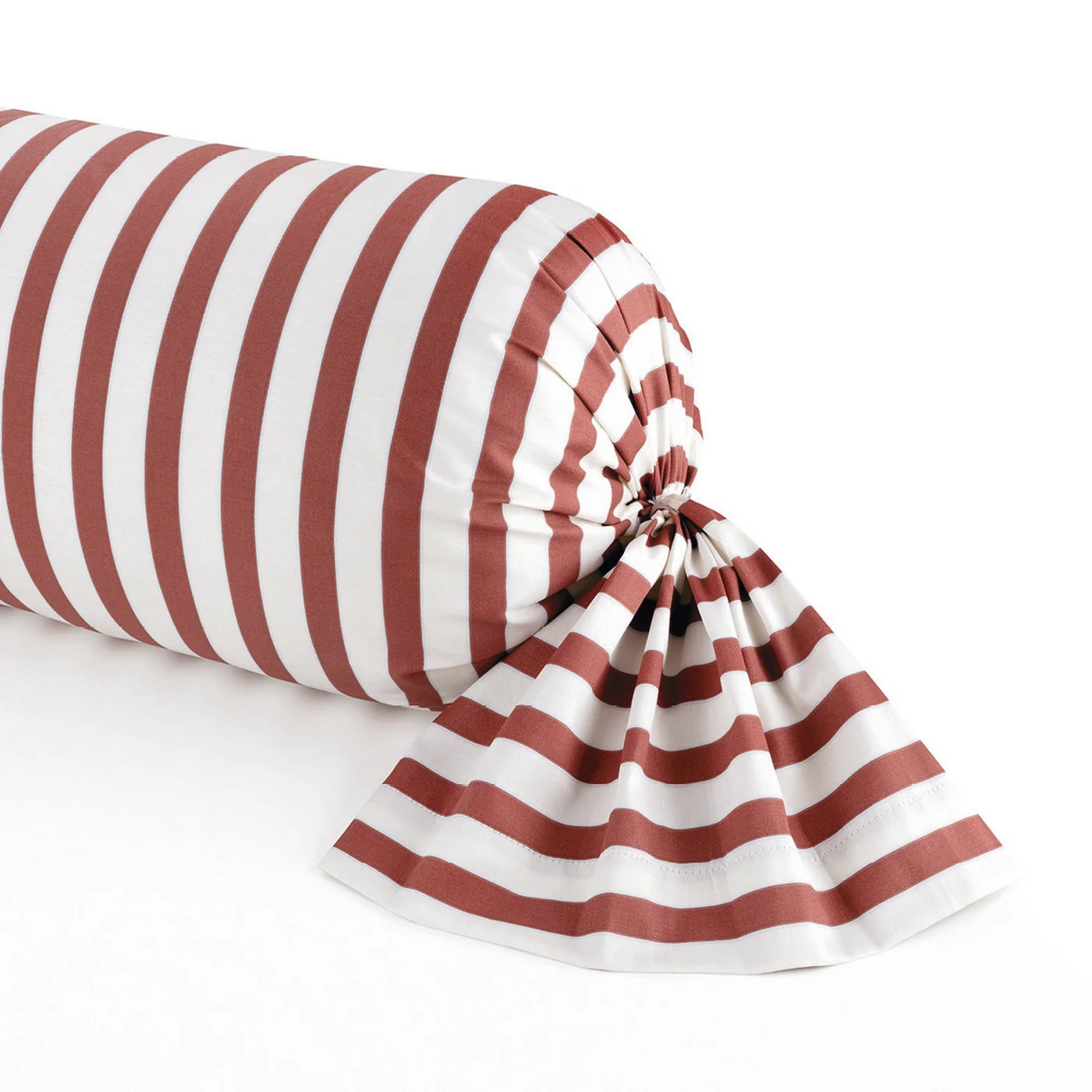 Taie De Traversin Satin De Coton - Rouge - Ysaline