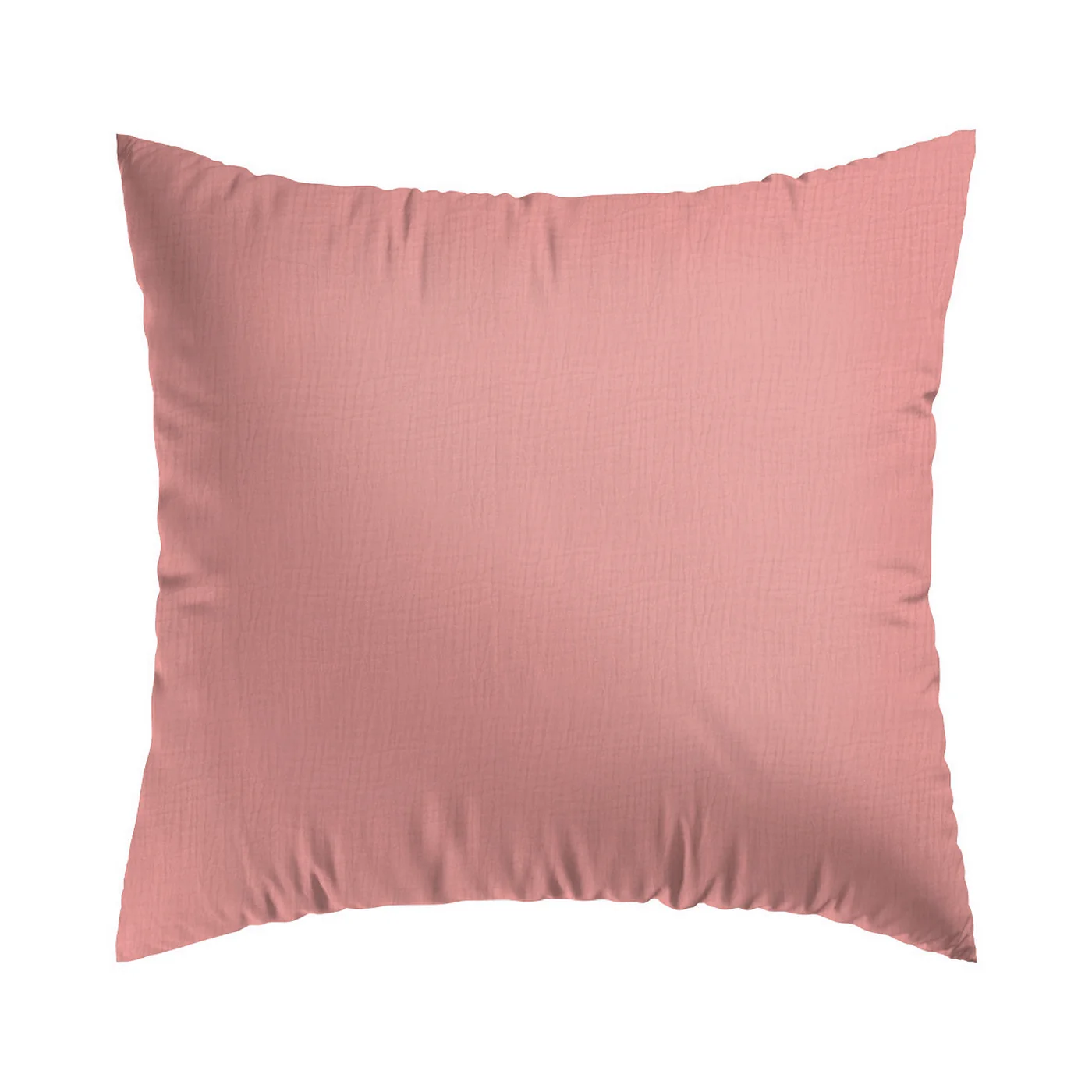 Taie D'Oreiller Gaze De Coton - Rose 06 - Uni - Image 2