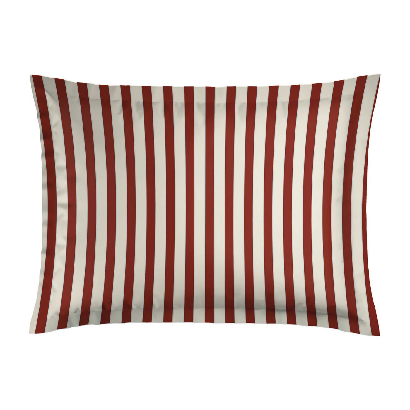 Taie D'Oreiller Satin De Coton - Rouge - Ysaline - Image 5