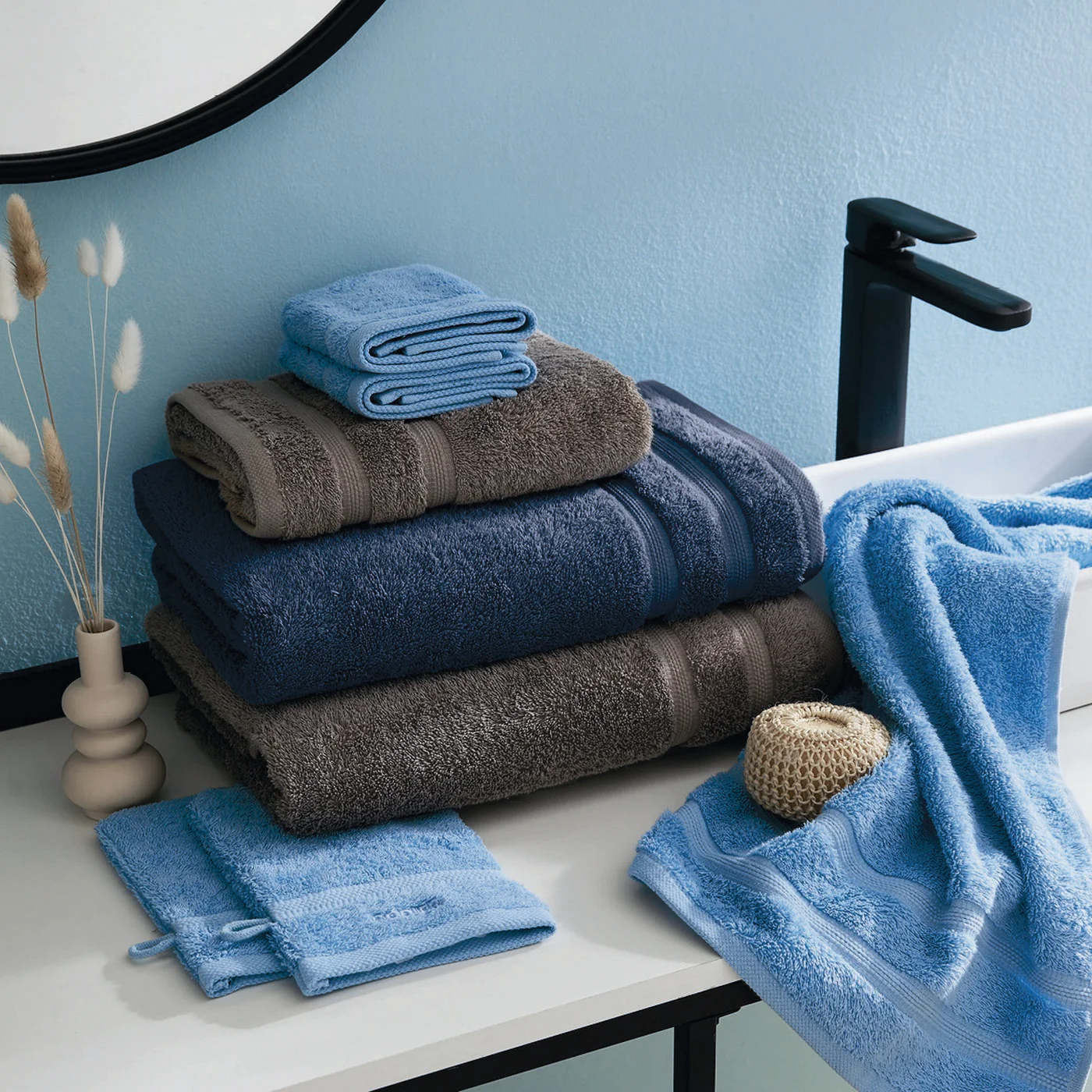Tapis De Bain - Bleu Marine - Image 2