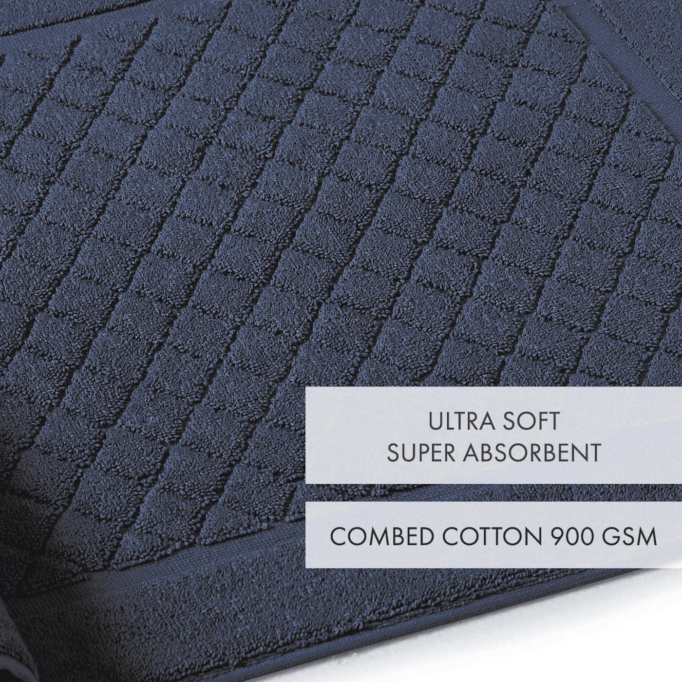 Tapis De Bain - Bleu Marine - Image 5