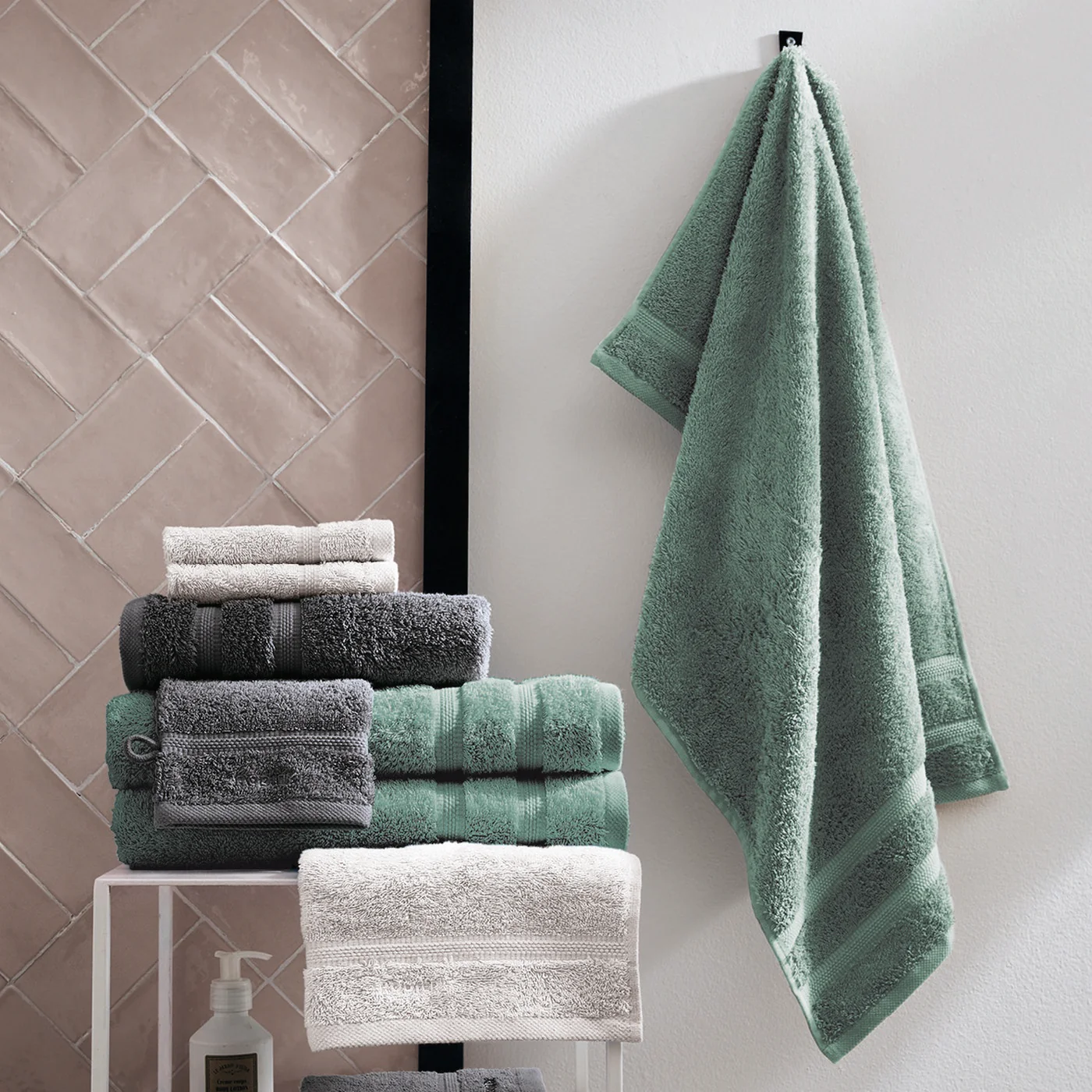 Tapis De Bain - Gris Foncé - Image 2