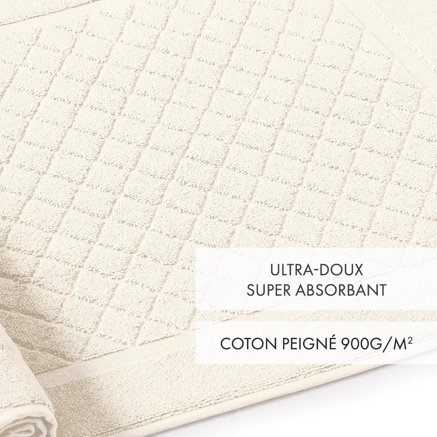 Tapis De Bain - Ivoire - Image 2
