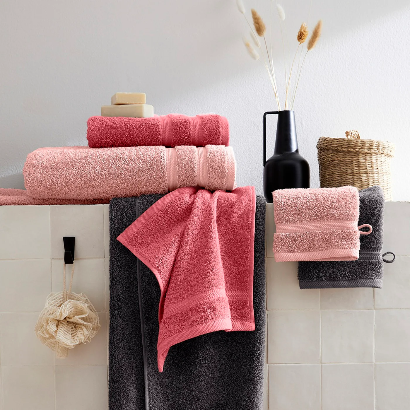 Tapis De Bain - Rose Hibiscus - Image 2
