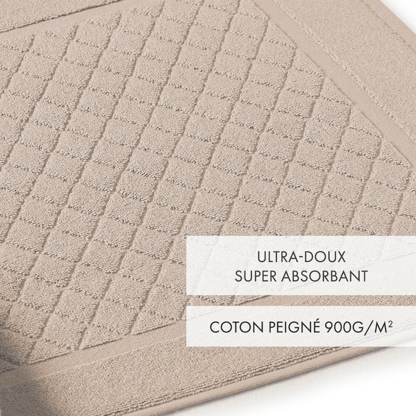 Tapis De Bain - Taupe - Image 4
