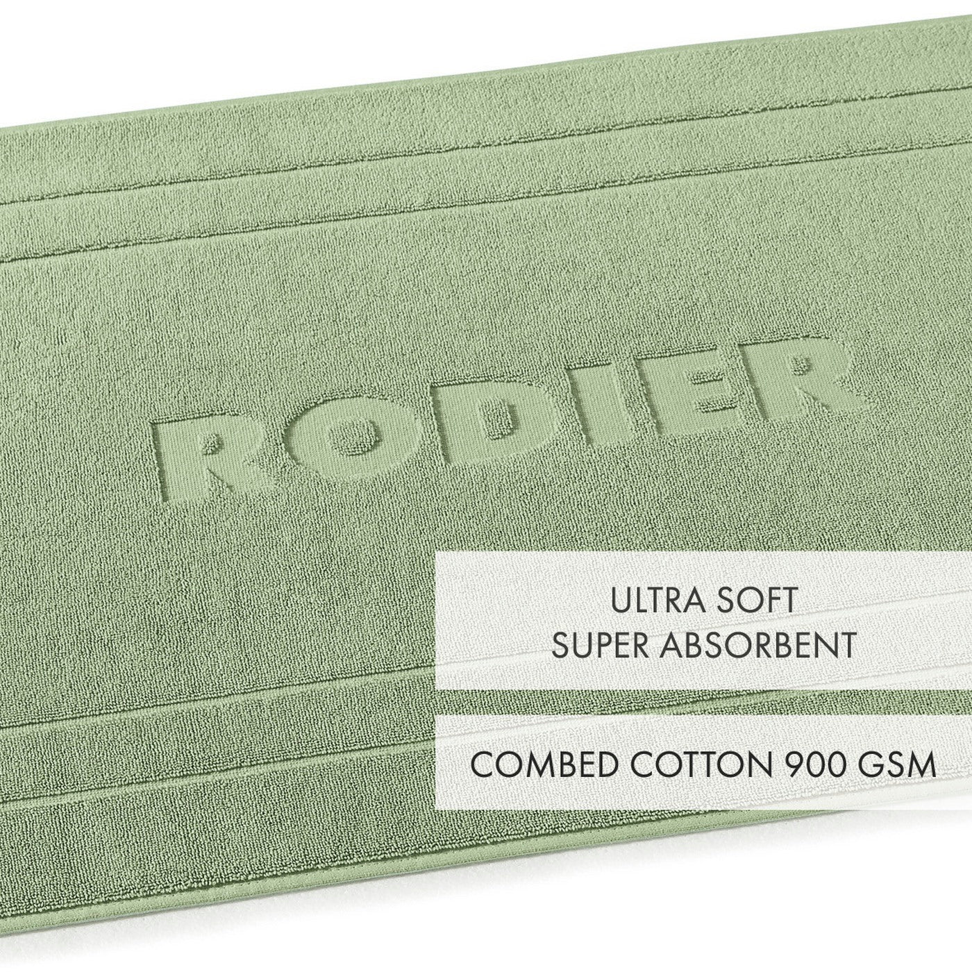 Tapis De Bain - Vert Amande - Image 3