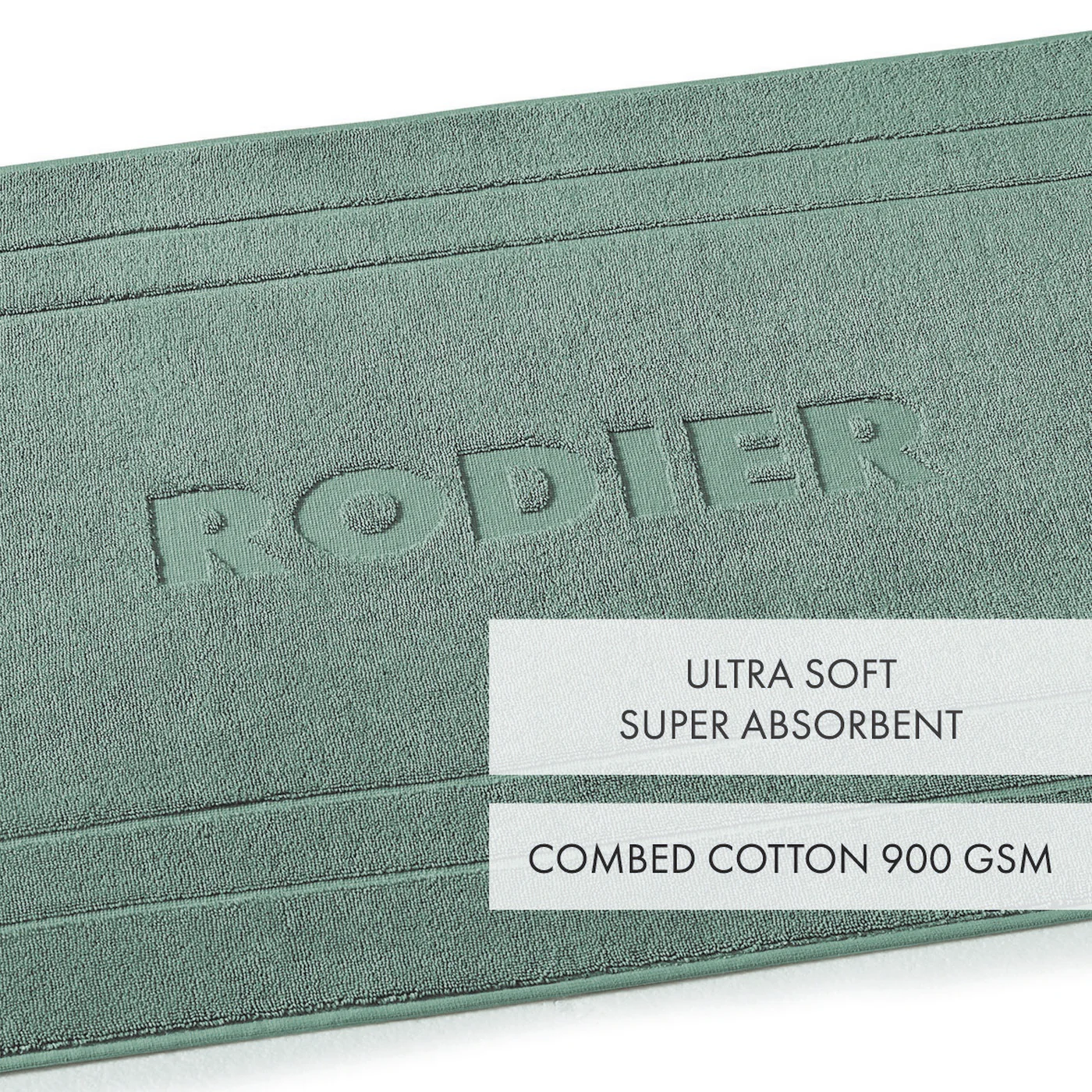 Tapis De Bain - Vert Bouteille - Image 8