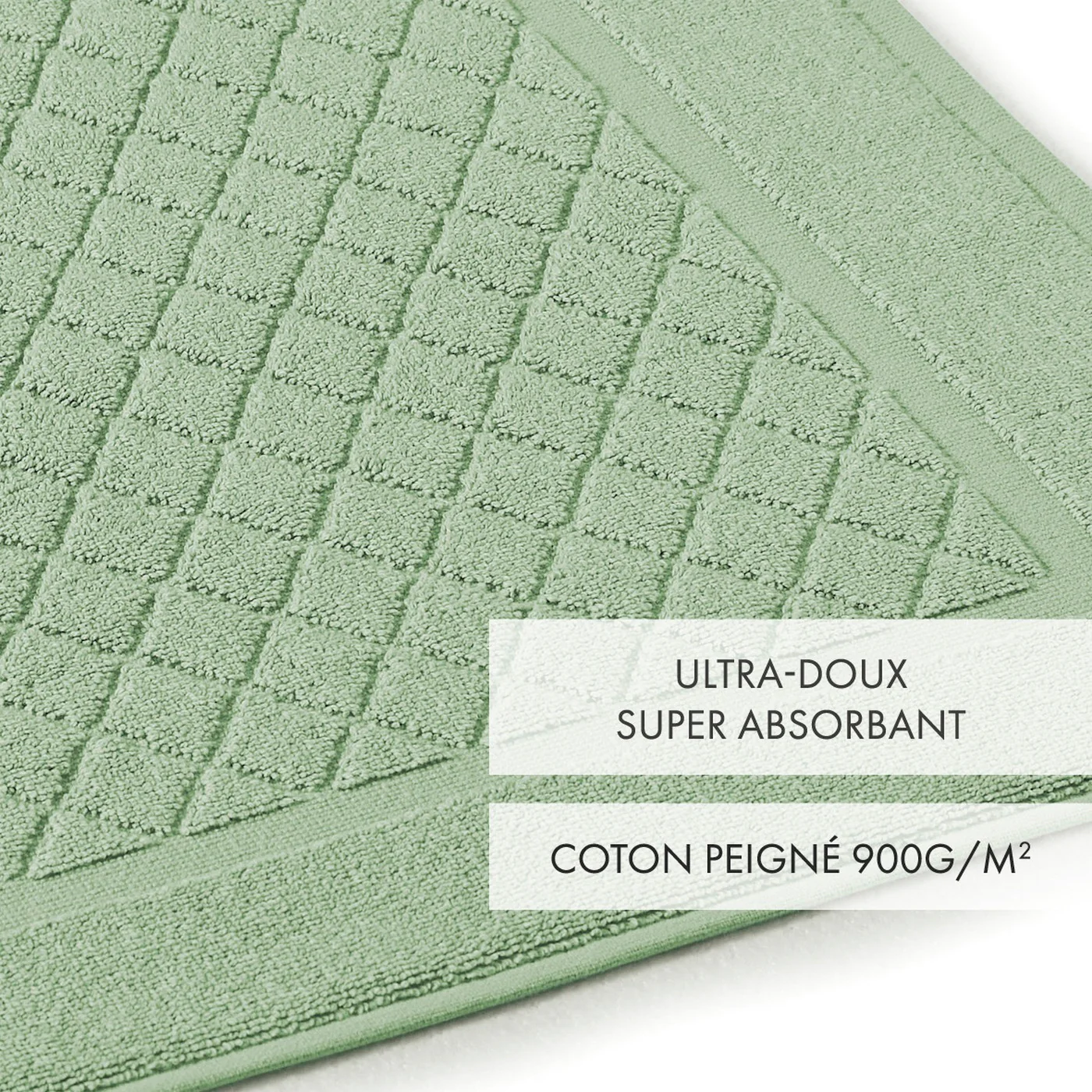 Tapis De Bain - Vert Prairie - Image 3