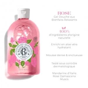 Roger&Gallet - Rose Gel Douche Bienfaisant Grand Format - 500Ml - Image 2