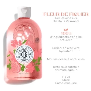 Roger&Gallet - Fleur De Figuier Gel Douche Bienfaisant Grand Format - 500Ml - Image 2