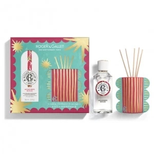 Roger&Gallet - Gingembre Rouge Coffret Eau Fraîche Parfumée Bienfaisante - Diffuseur - 100Ml - Image 2