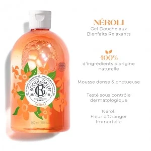 Roger&Gallet - Néroli Gel Douche Bienfaisant Grand Format - 500Ml - Image 2
