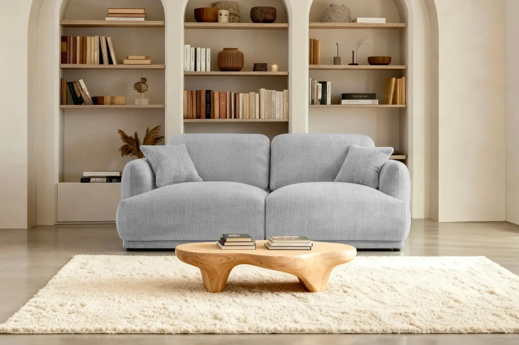 Canapés 2 Places - Rosalie - Tissu Chenille - Image 33