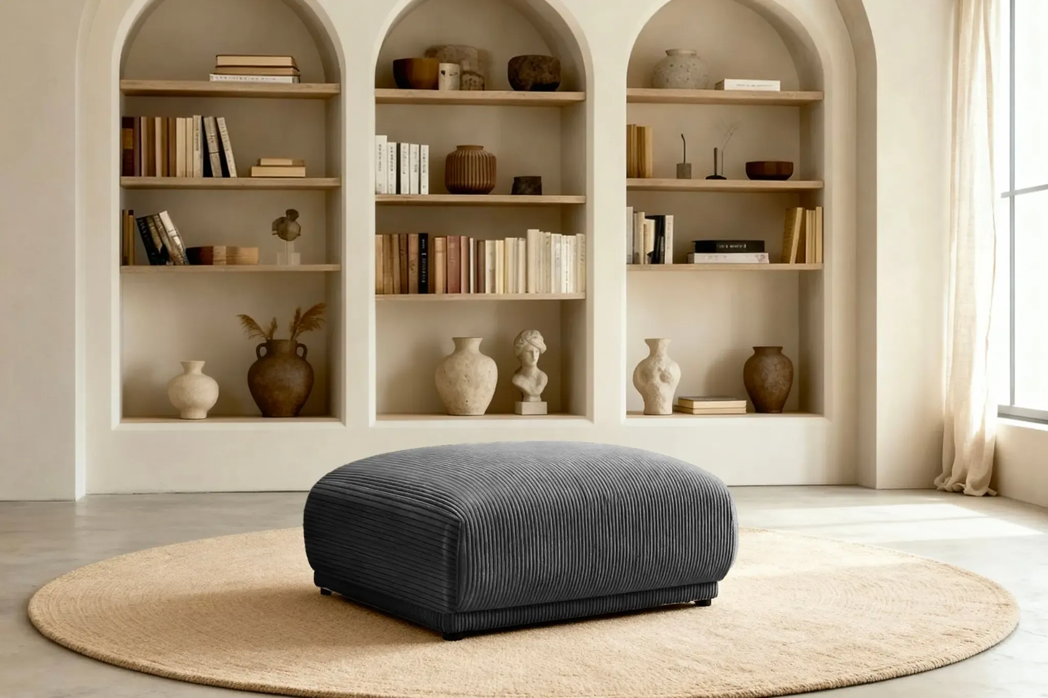 Rosalie - Pouf Velours Cotelé - Image 14