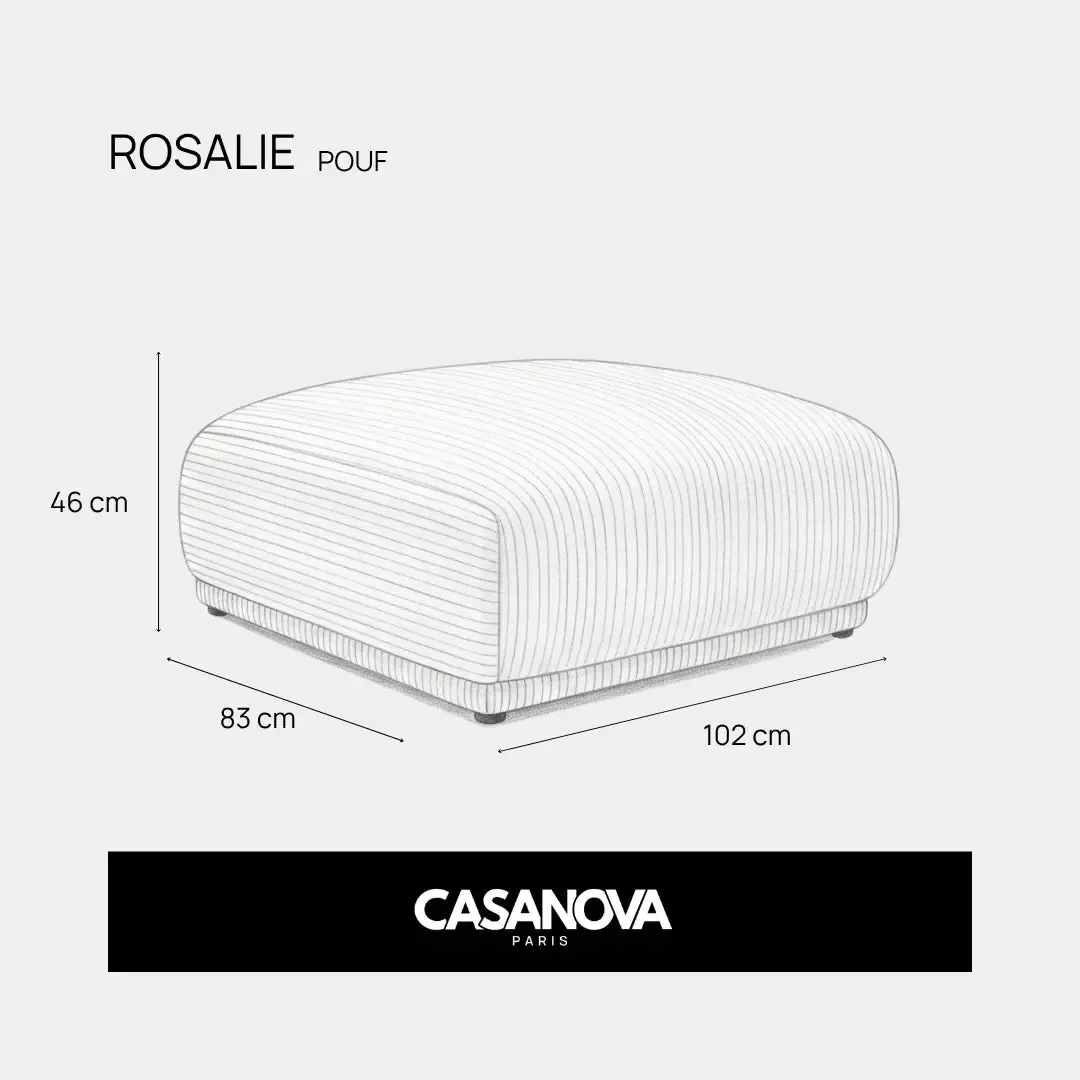 Rosalie - Pouf Velours Cotelé - Image 30