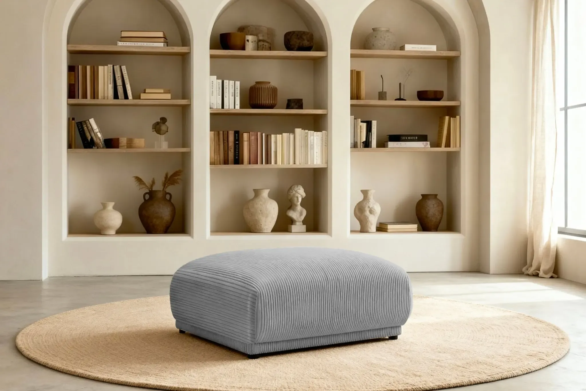 Rosalie - Pouf Velours Cotelé - Image 8