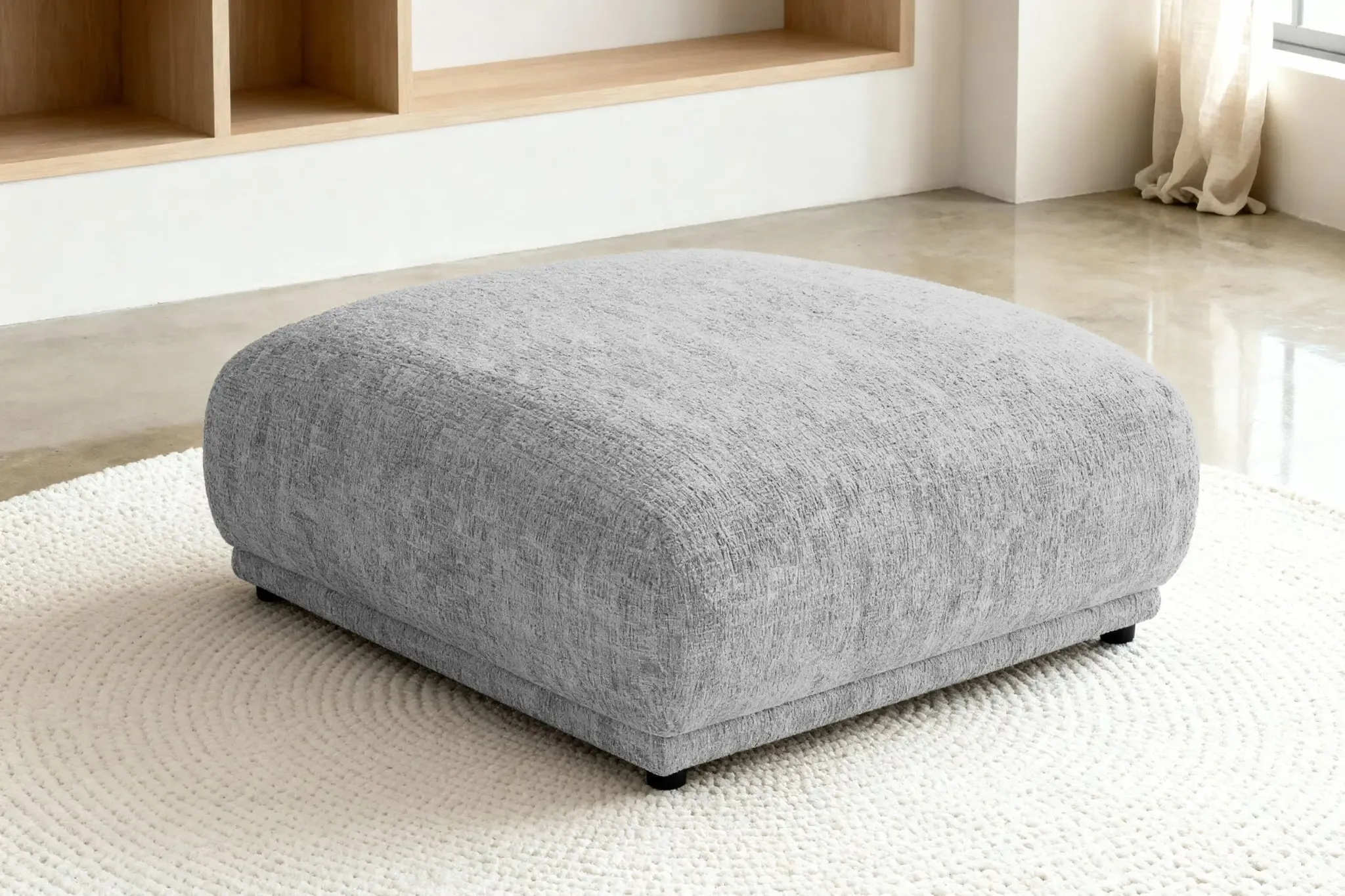 Rosalie - Pouf Tissu Chenille - Image 20