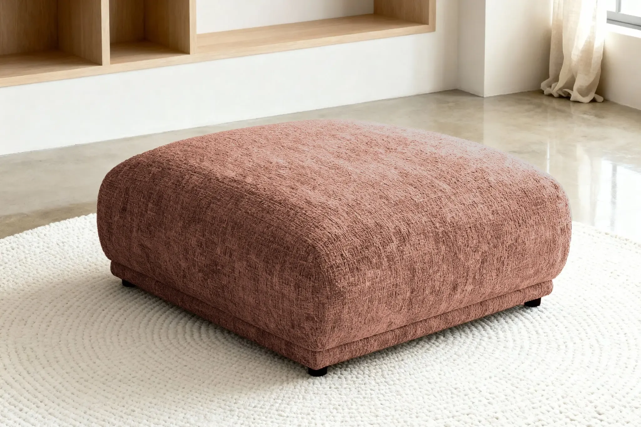Rosalie - Pouf Tissu Chenille - Image 32