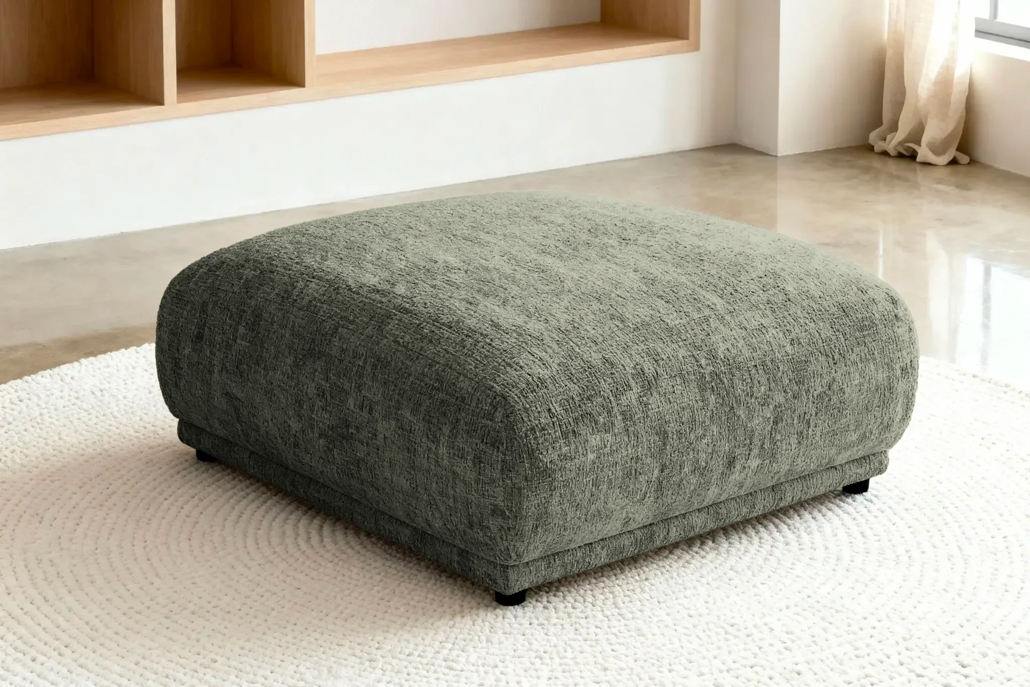 Rosalie - Pouf Tissu Chenille - Image 38