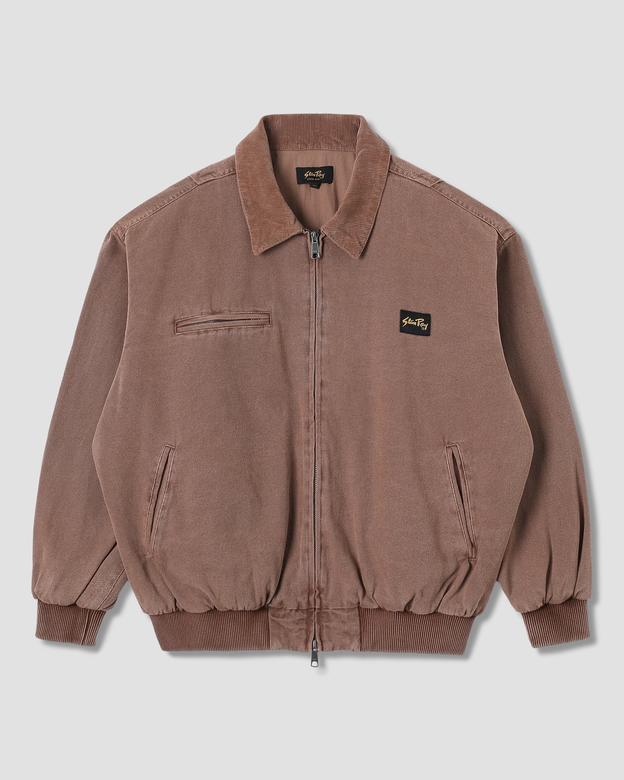 Roughneck Collared Bomber - Washed Acorn - Image 2