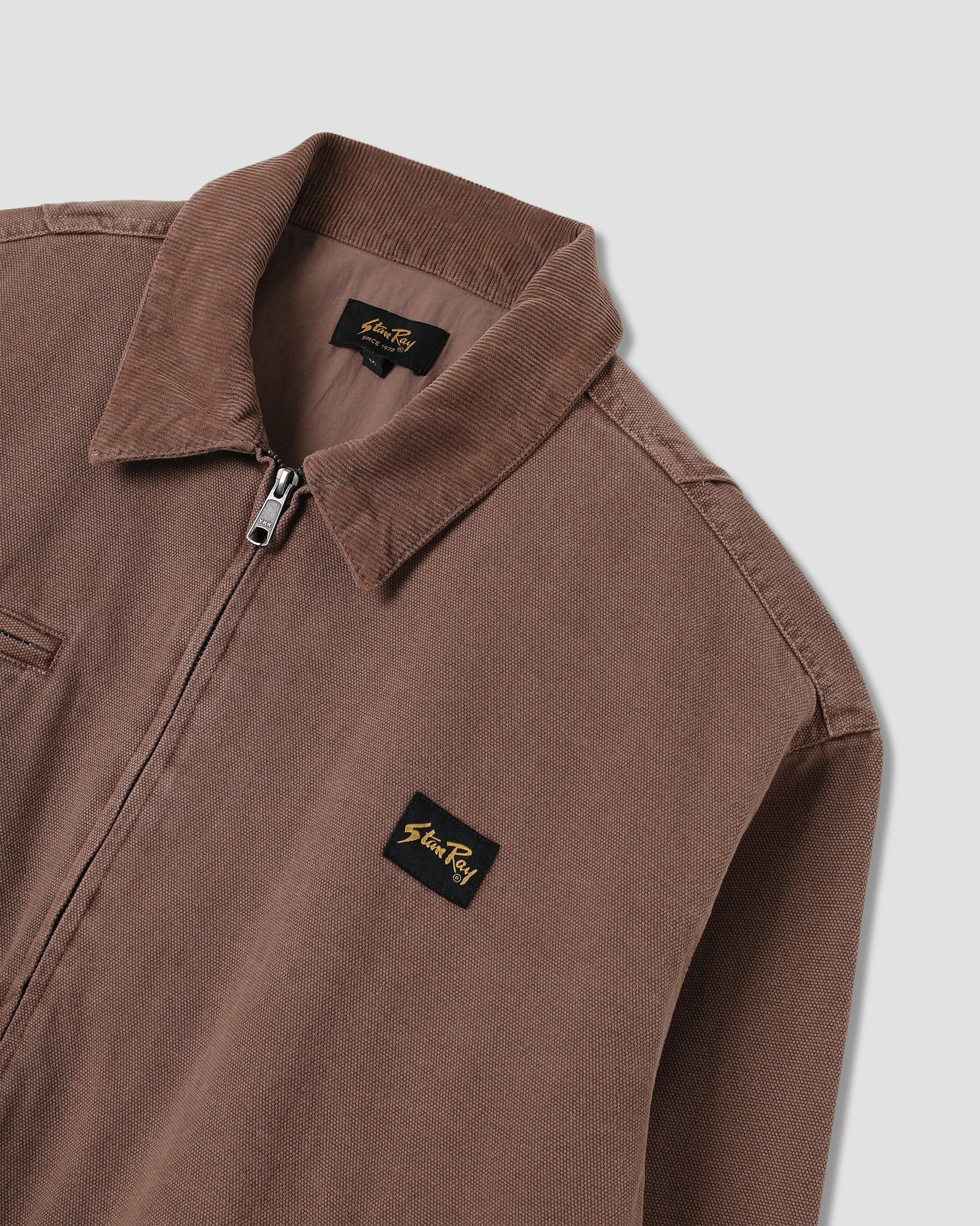 Roughneck Collared Bomber - Washed Acorn - Image 5