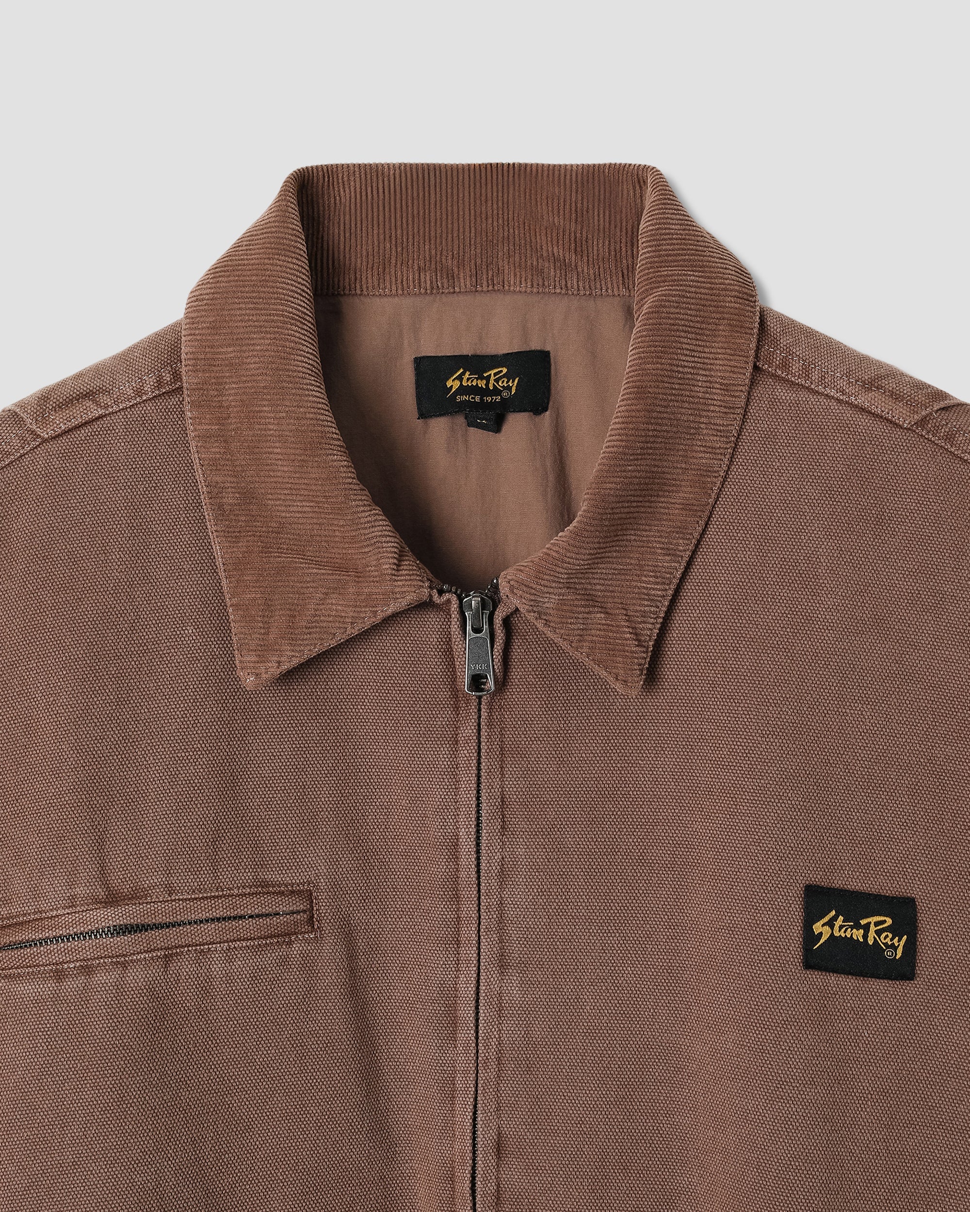 Roughneck Collared Bomber - Washed Acorn - Image 6
