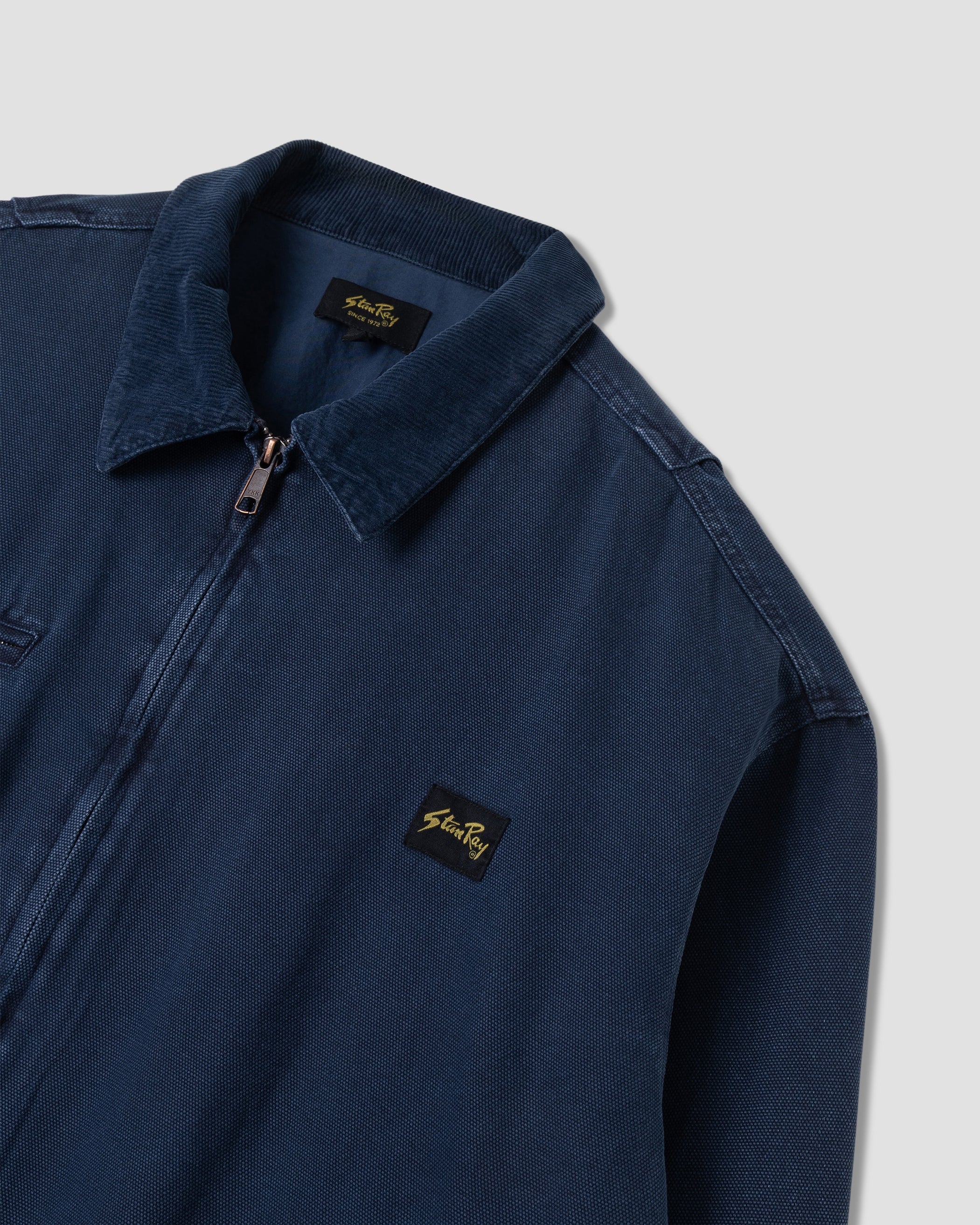 Roughneck Collared Bomber - Washed Navy - Image 5