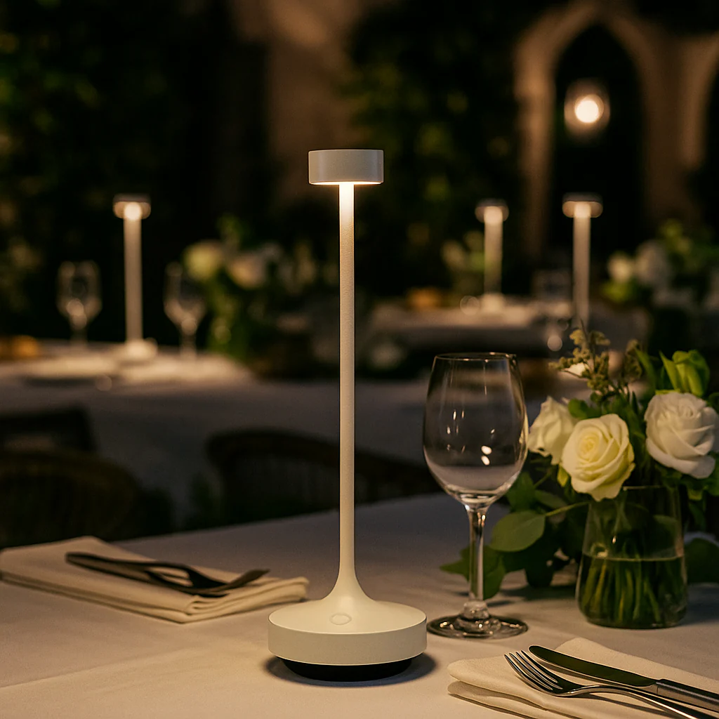 Lampe De Table Sans Fil - Ruby White - Image 2