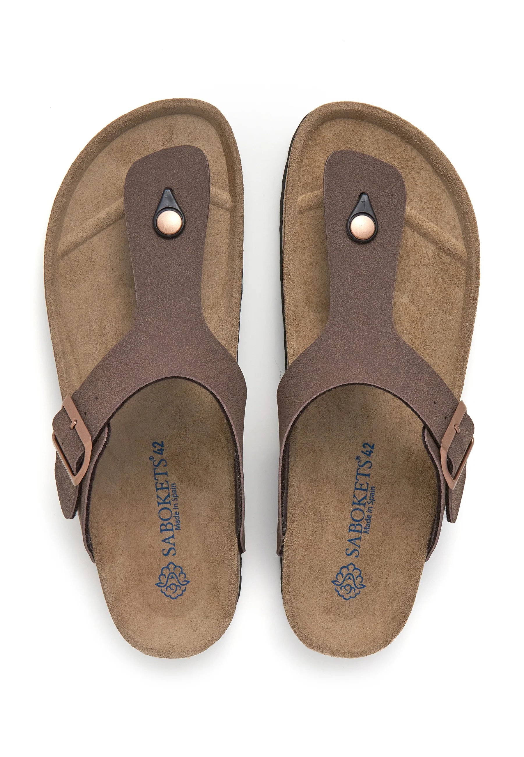 Sandales - Brune - Homme - Image 4