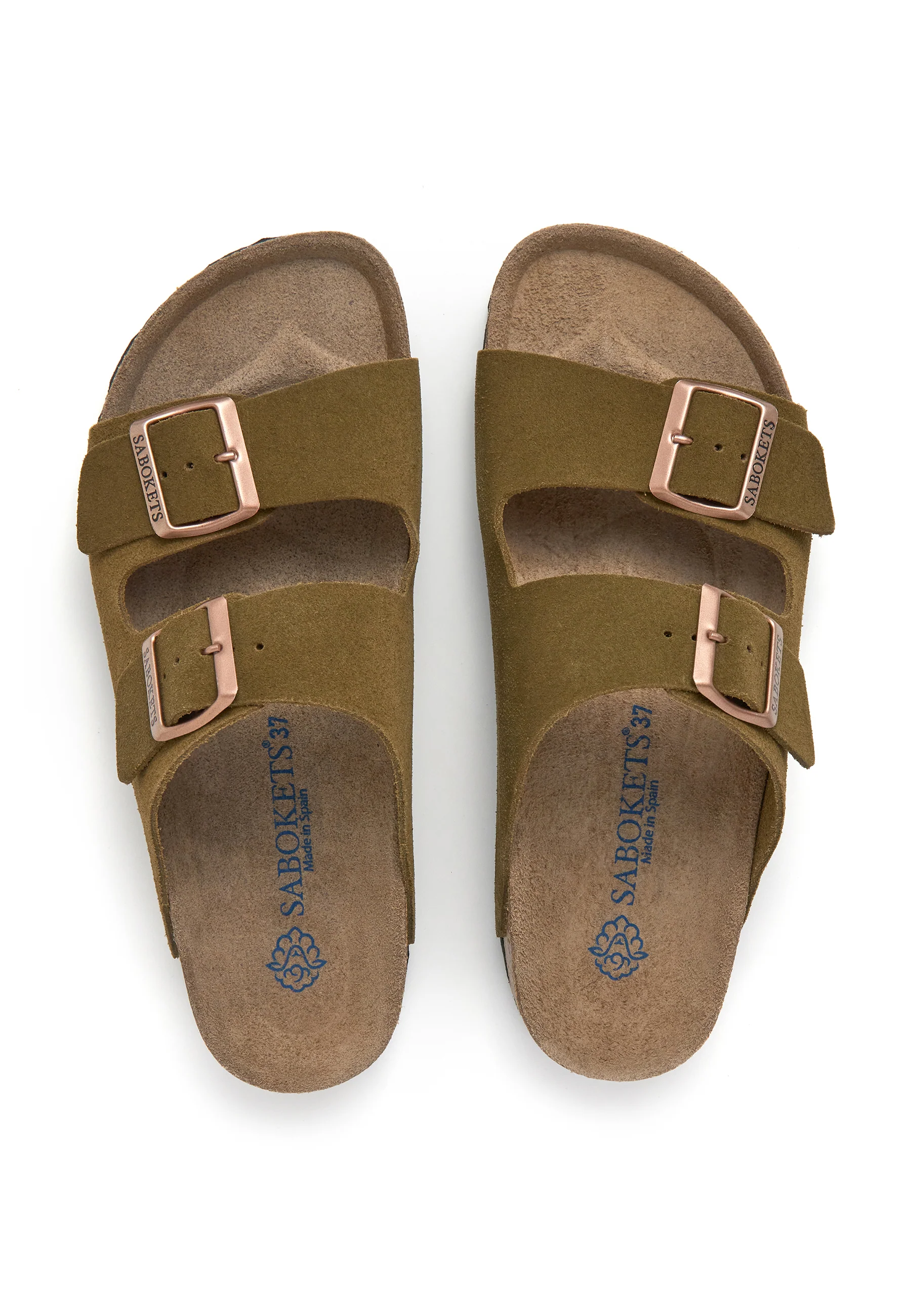 Sandales - Kaki - Femme - Image 4