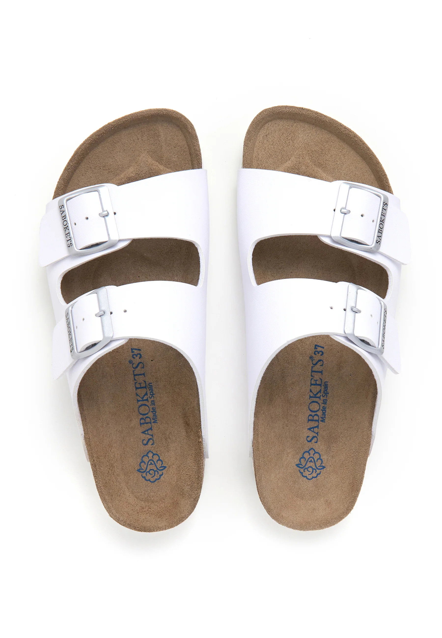 Sandales - Blanc - Femme - Image 4