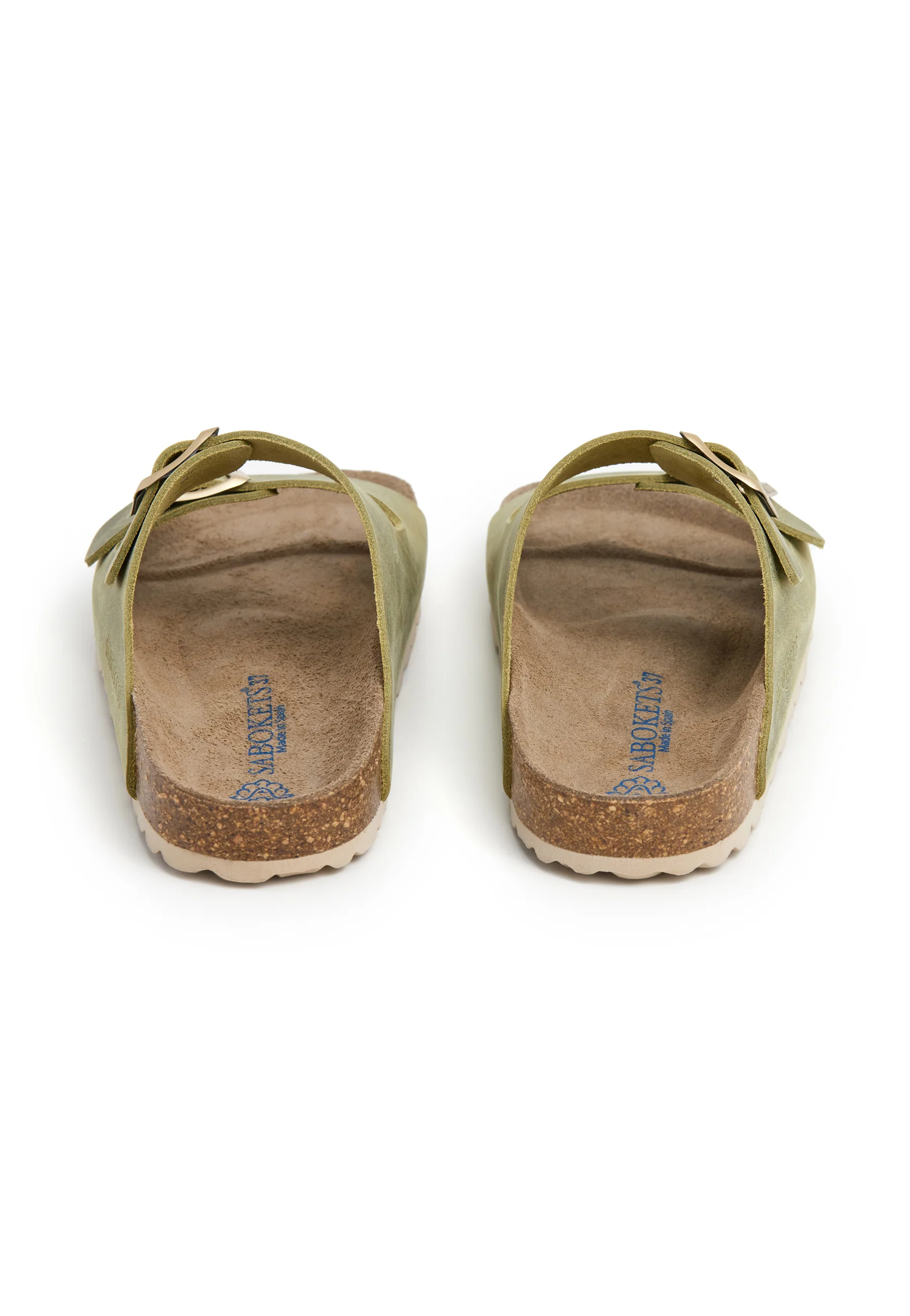 Sandales - Verte - Femme - Image 3