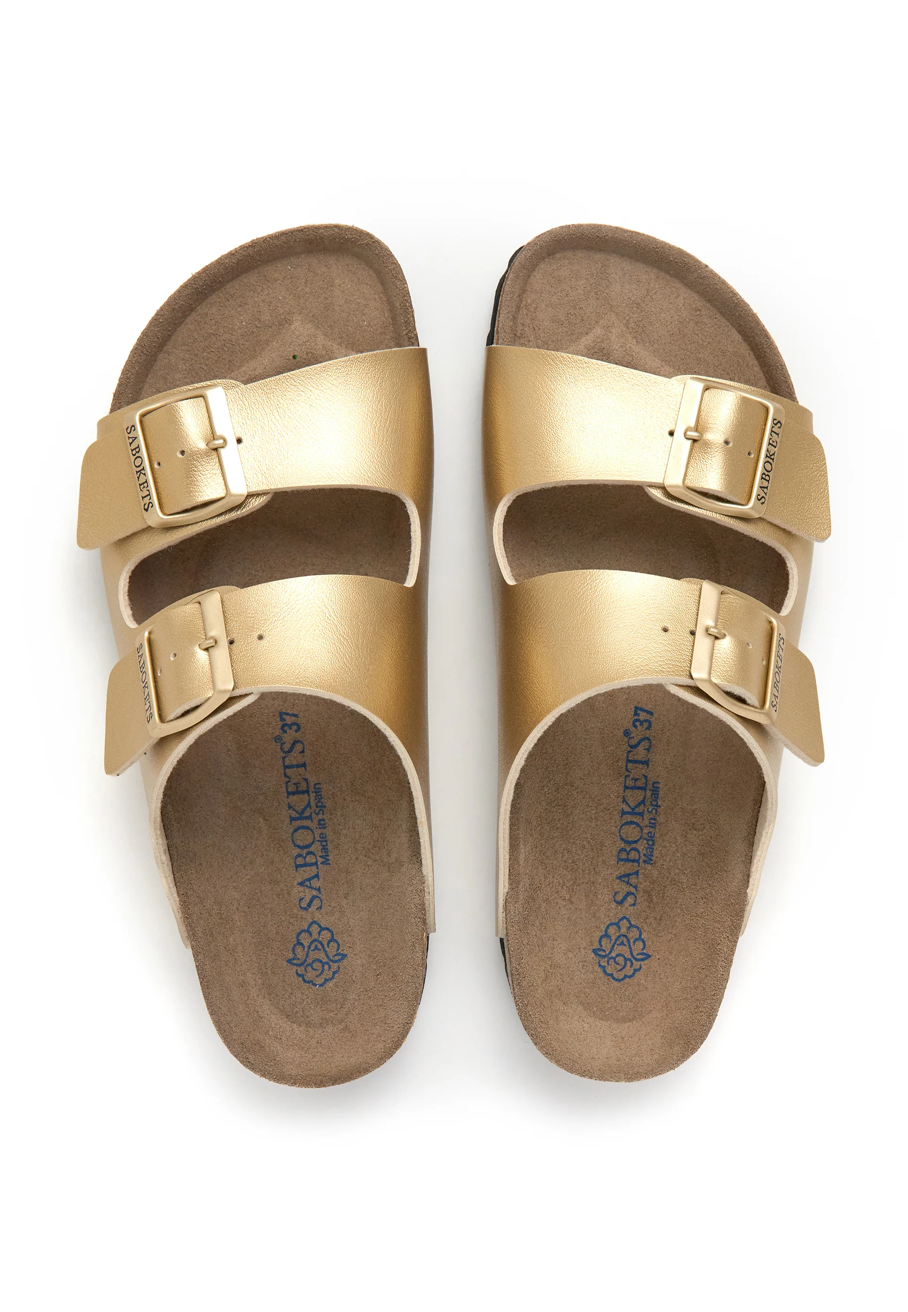 Sandales - Doré - Femme - Image 4