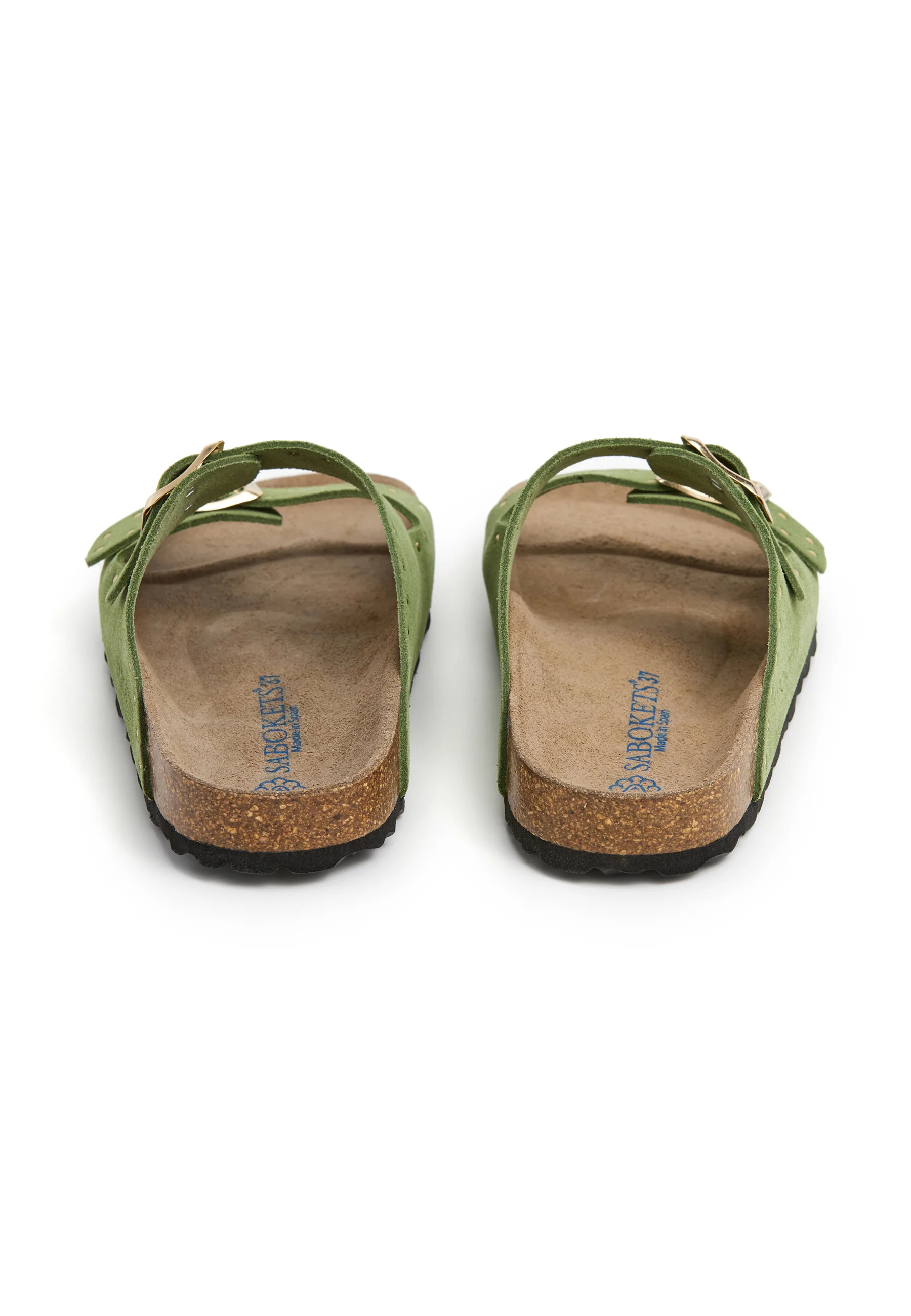 Sandales - Verte - Femme - Image 3