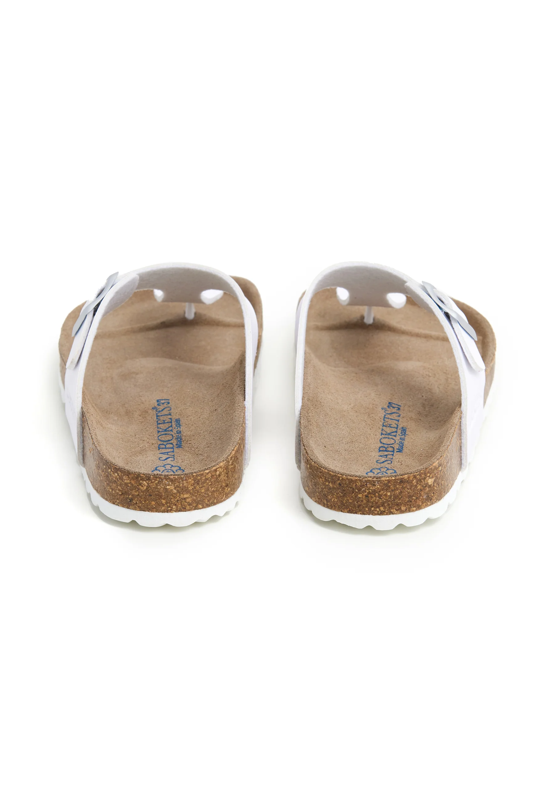 Sandales - Blanc - Femme - Image 3