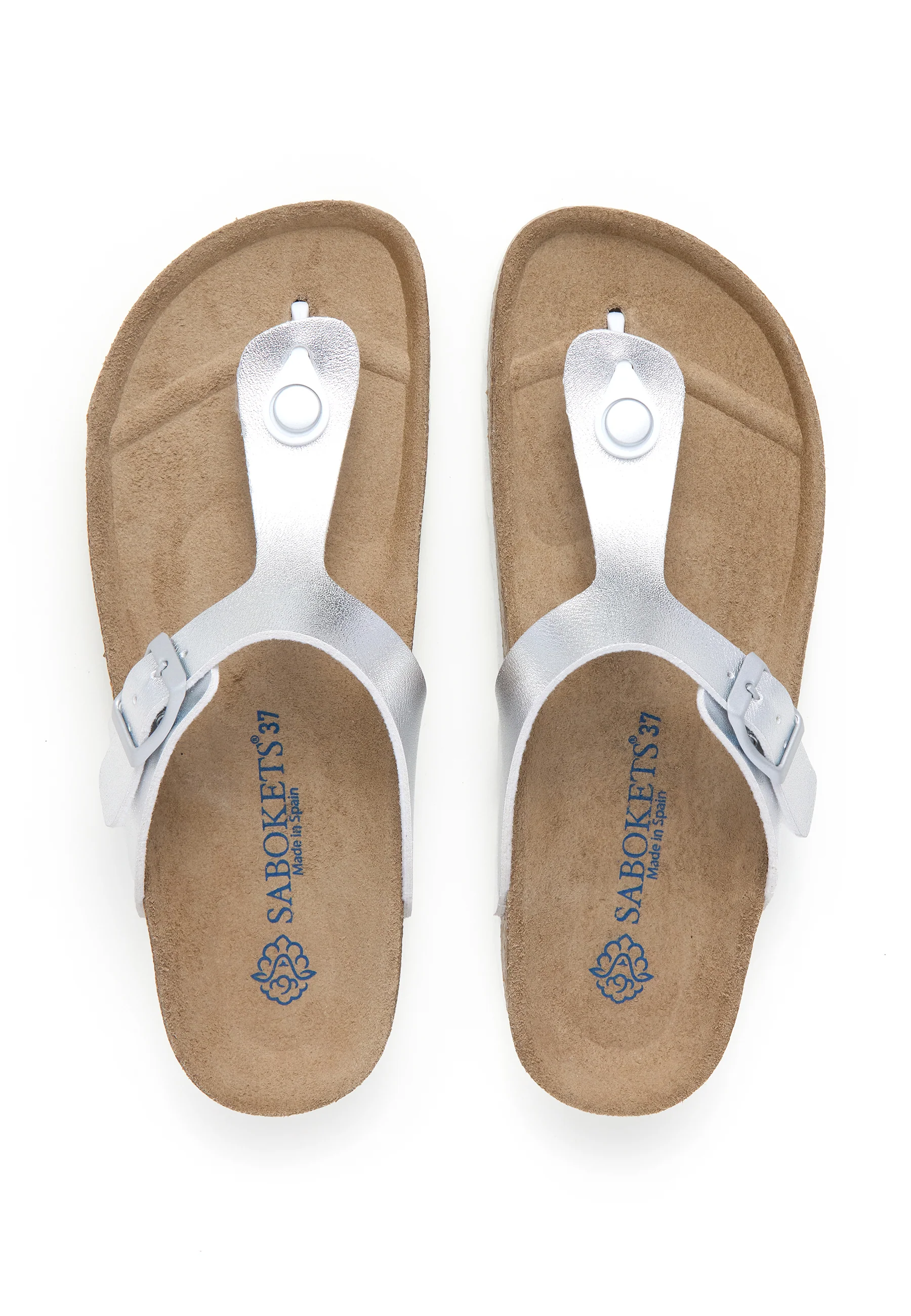 Sandales - Argent - Femme - Image 4