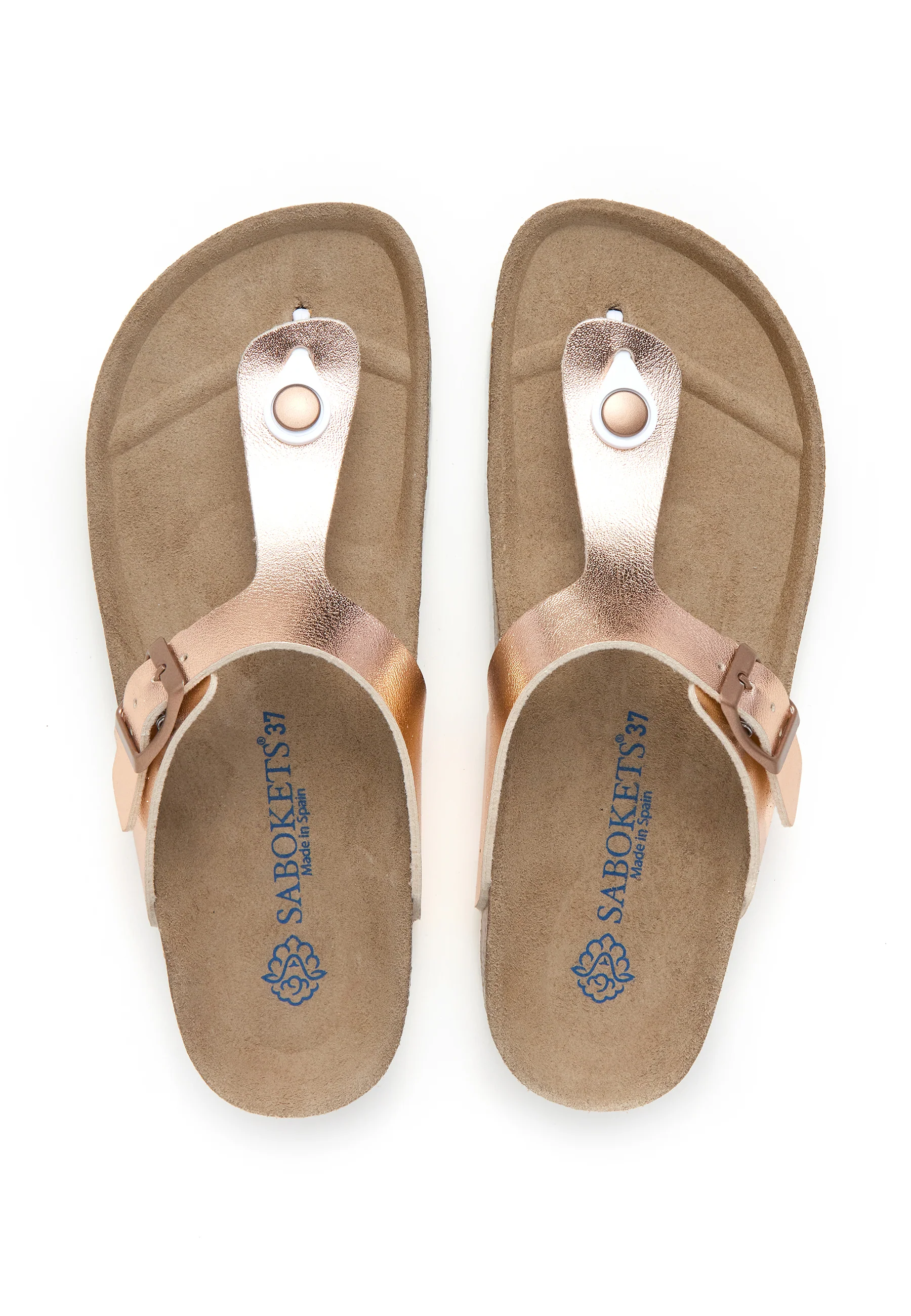 Sandales - Saumon - Femme - Image 4