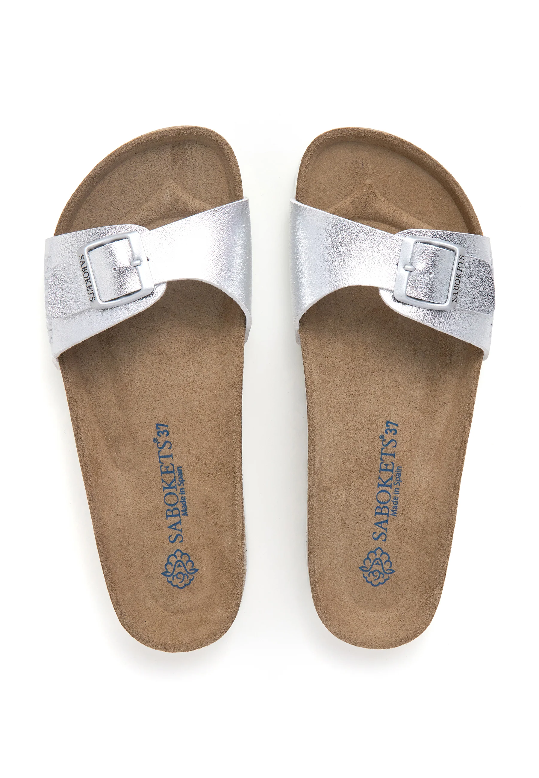 Sandales - Argent - Femme - Image 4