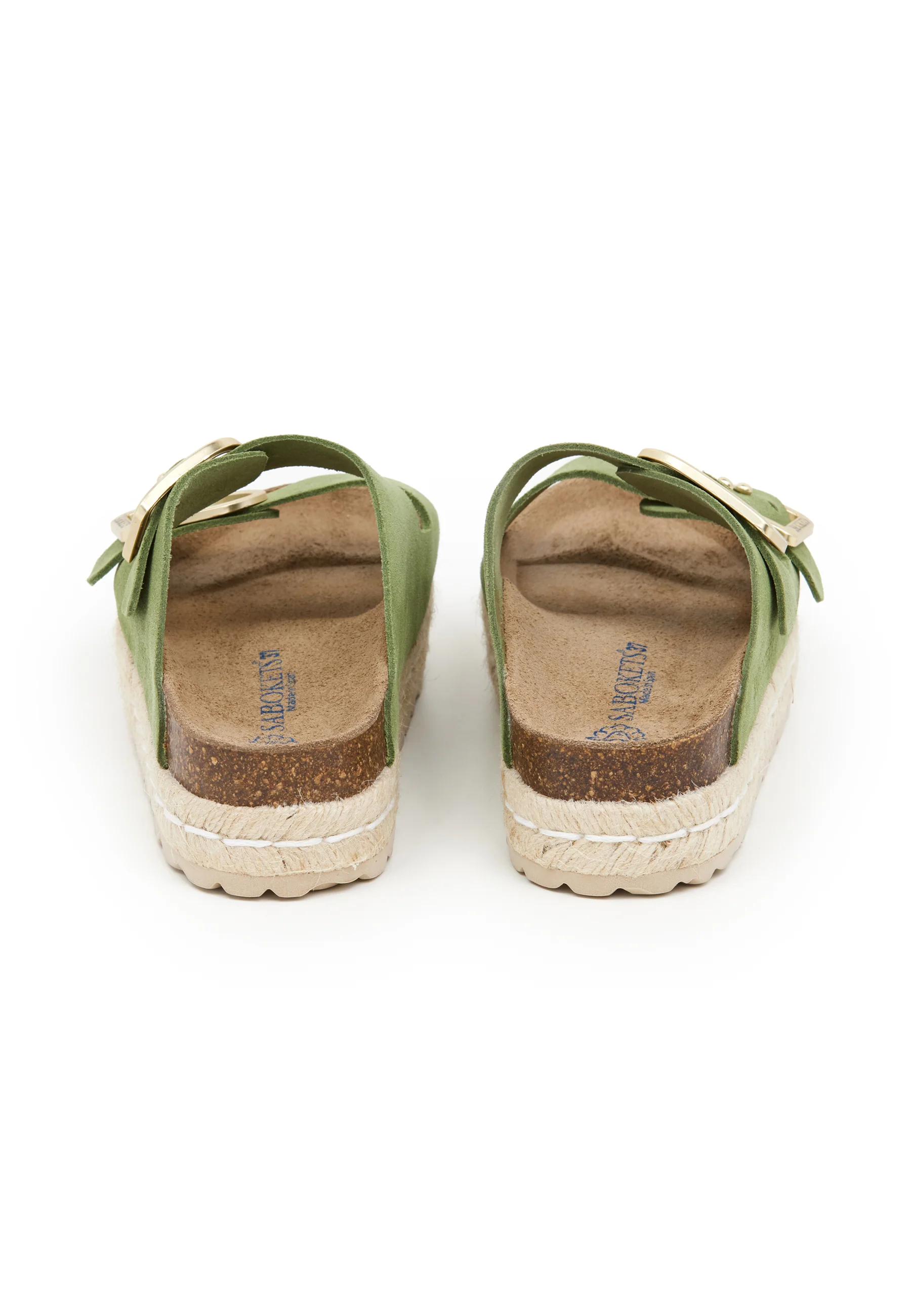 Sandales - Verte - Femme - Image 3