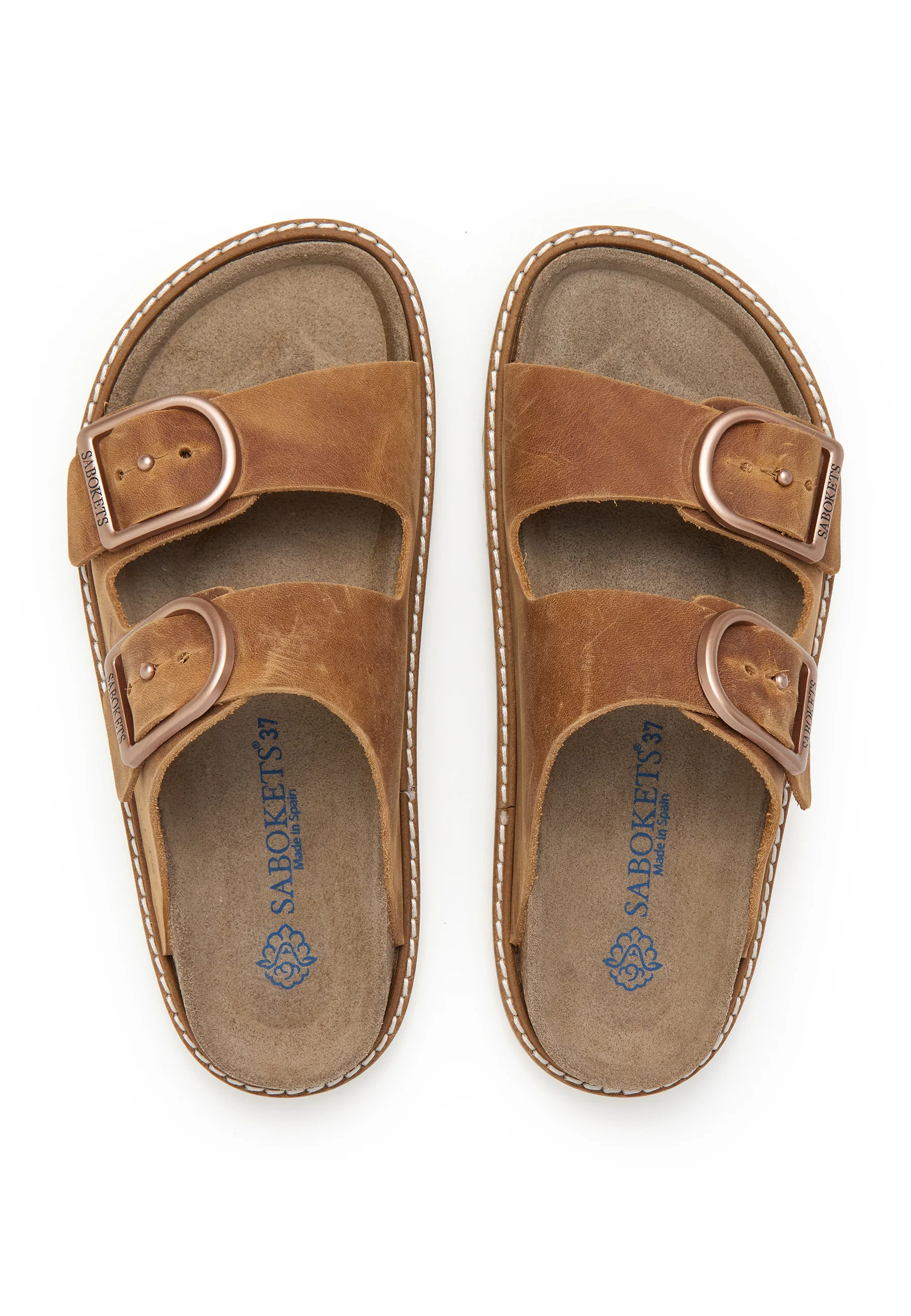 Sandales - Cuir - Femme - Image 4