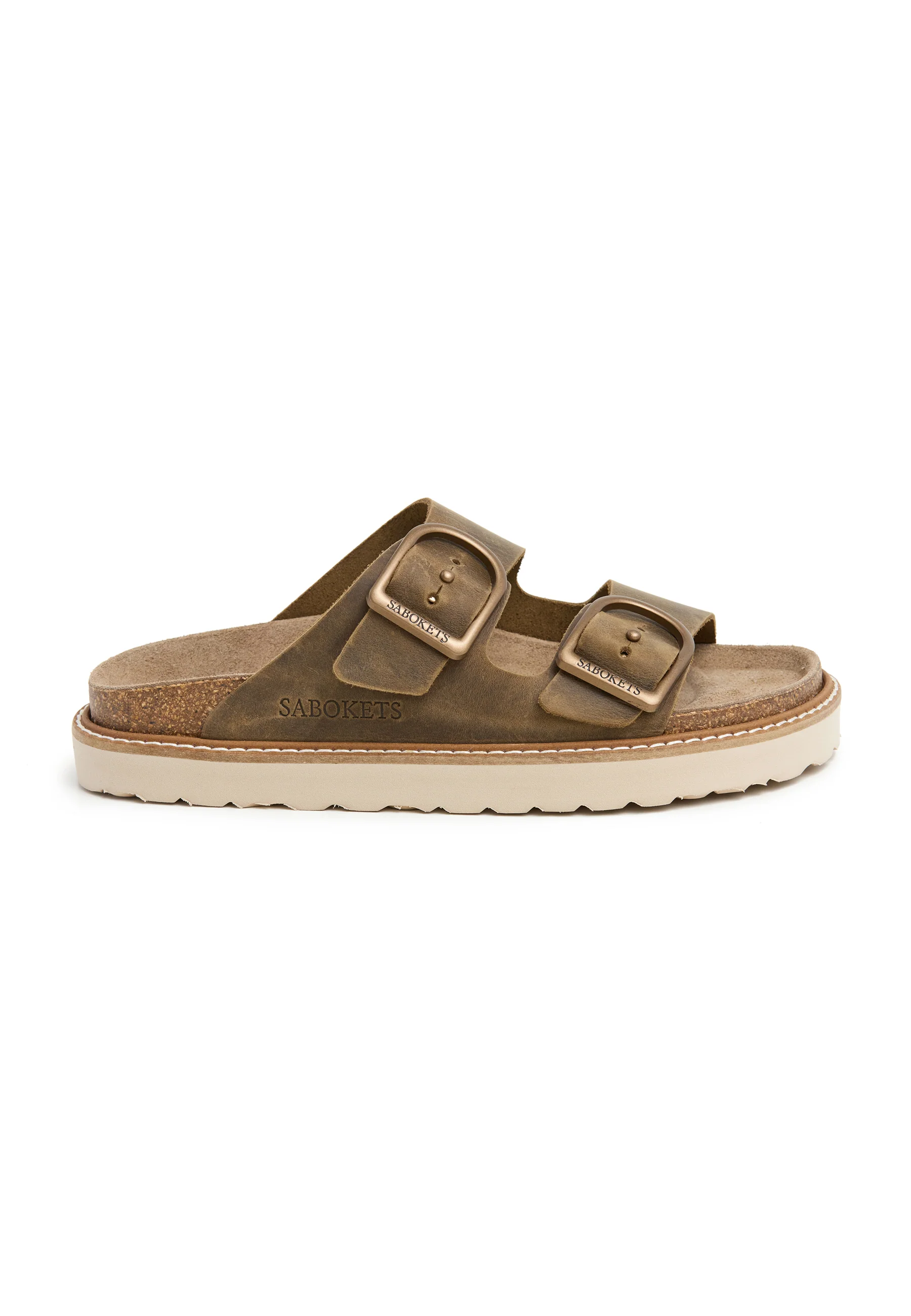 Sandales - Kaki - Femme - Image 2