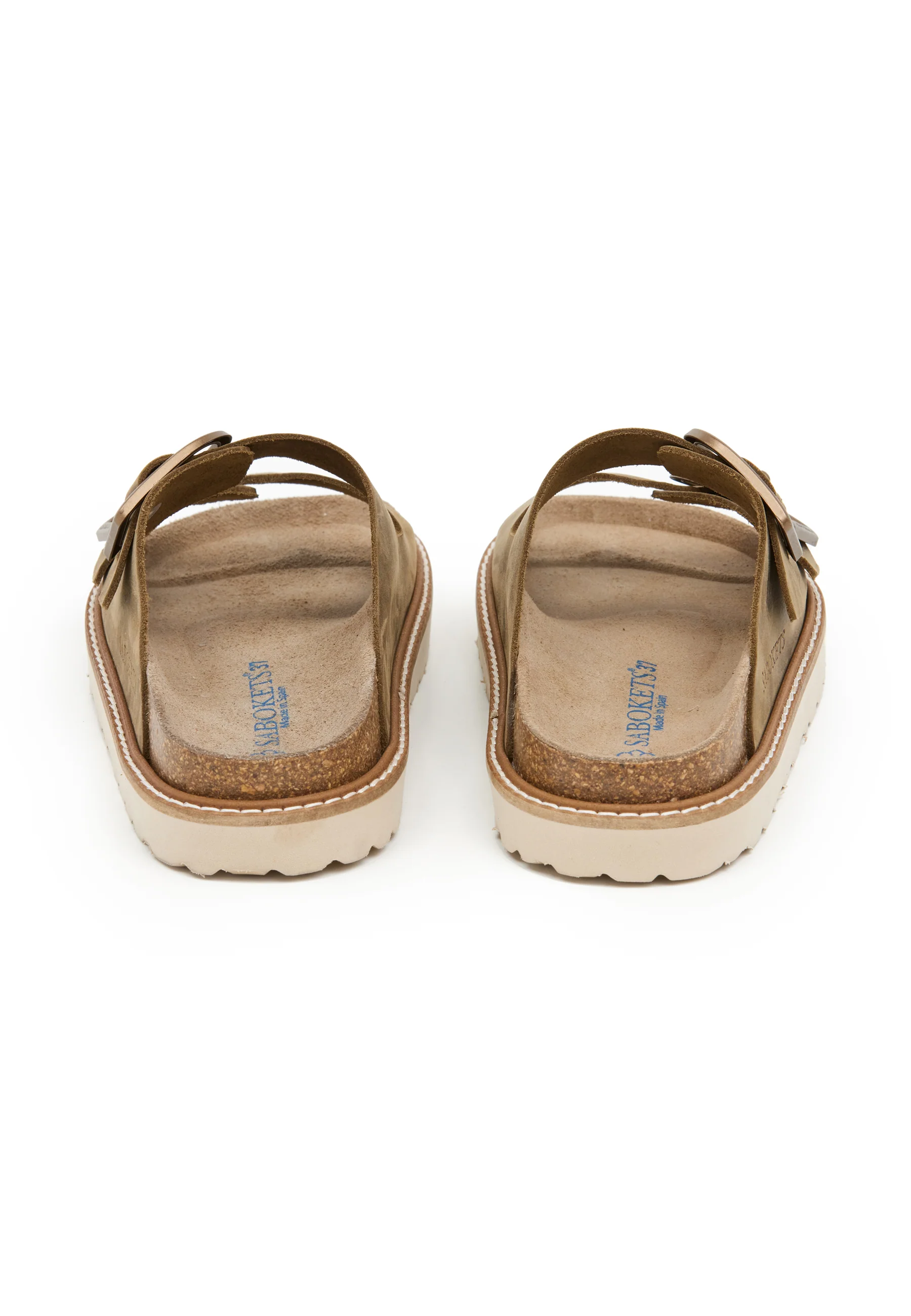 Sandales - Kaki - Femme - Image 3