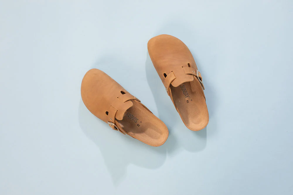 Sabots Molky - Cuir - Tan - Femme - Image 5