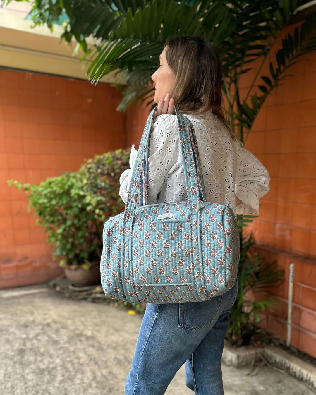 Sac À Langer Sunee - Lys Bleu Jean - Image 2