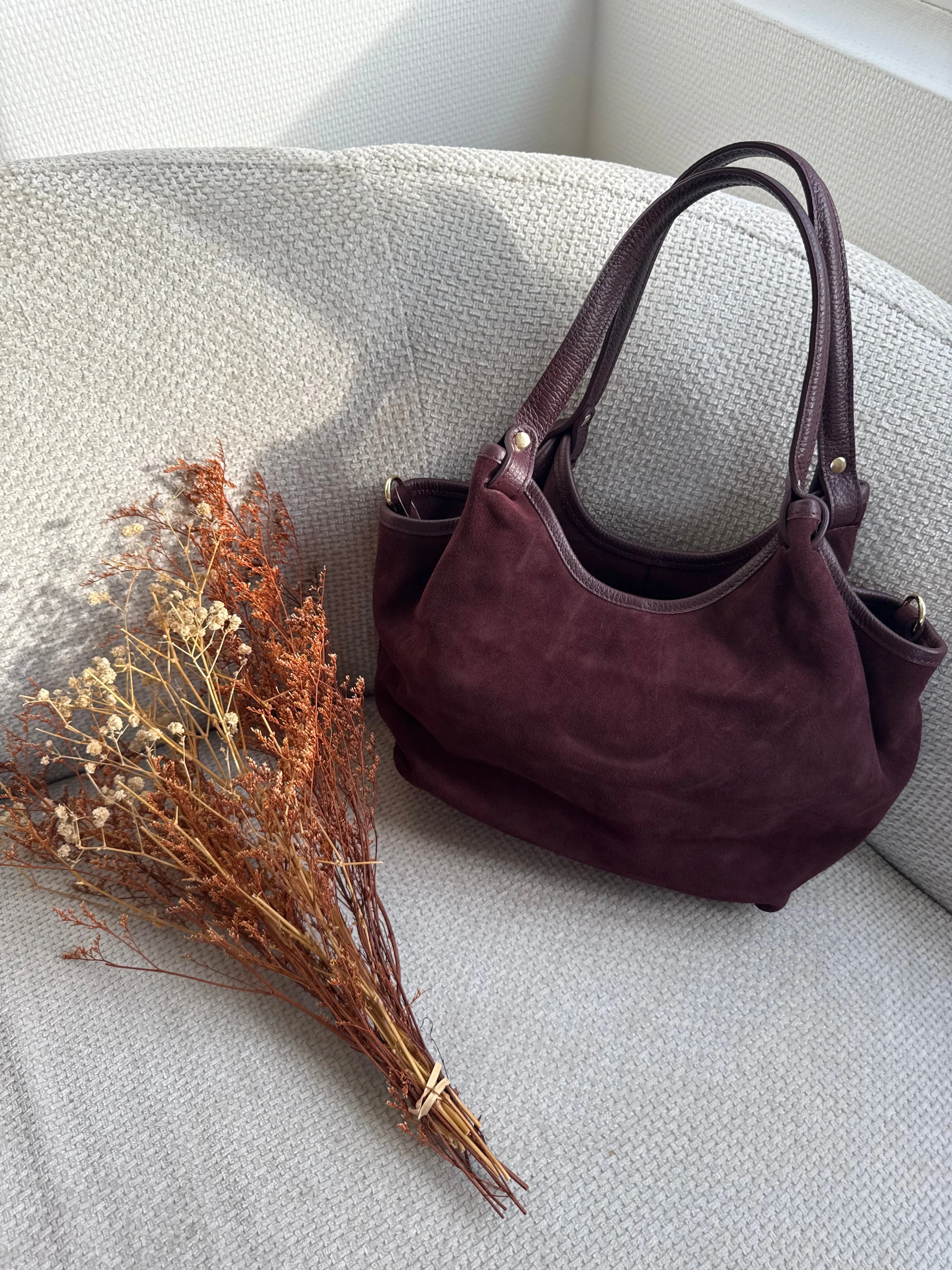 Sac À Main Charlie Bordeaux - Image 2