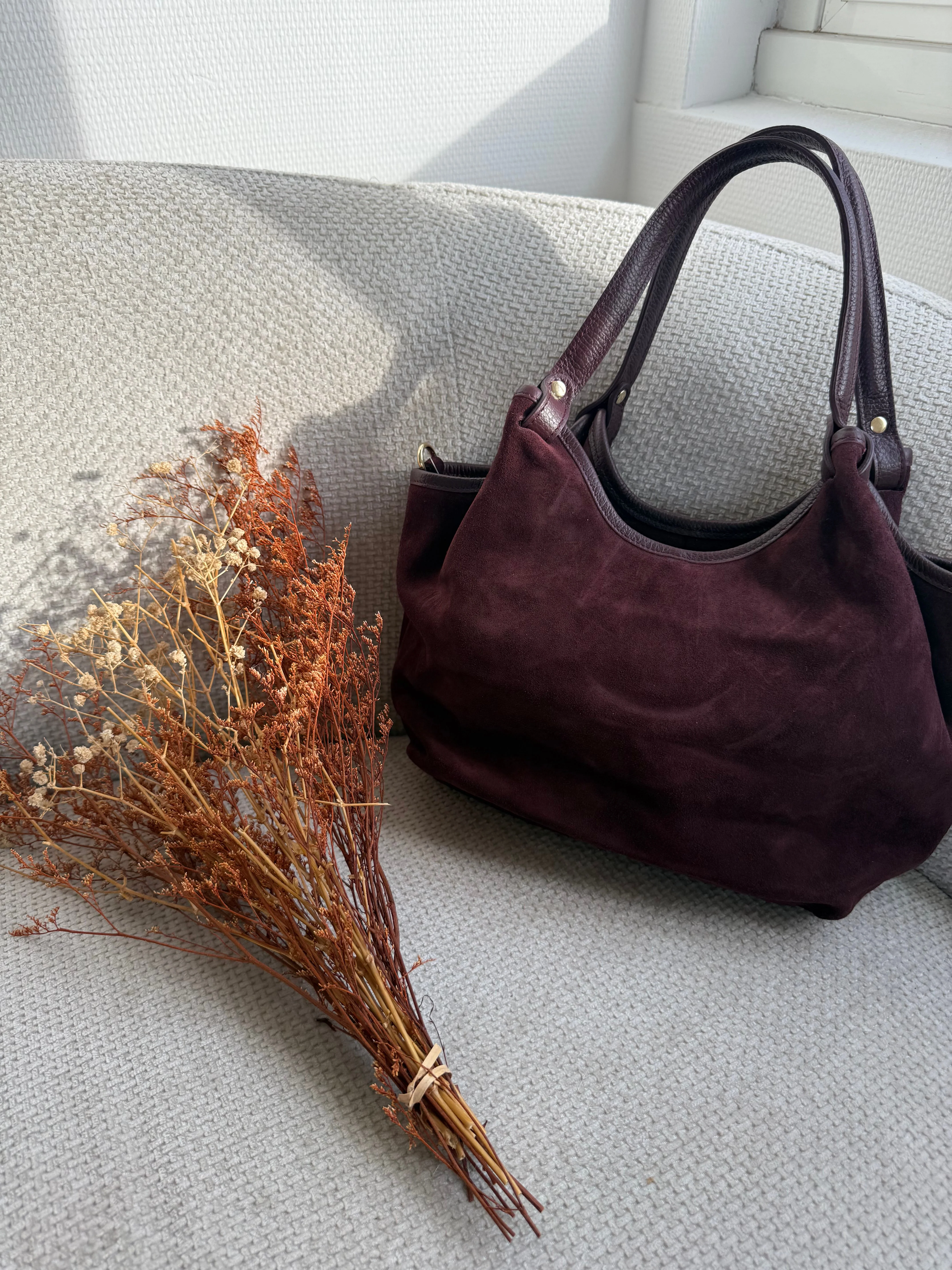 Sac À Main Charlie Bordeaux - Image 3