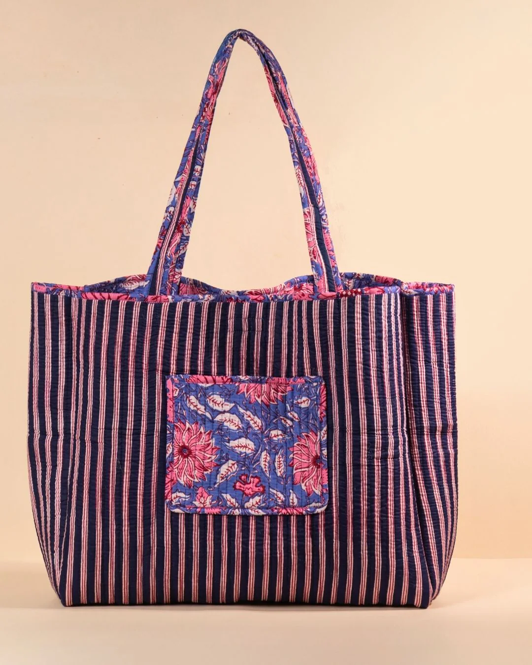 Sac Cabas Deepa - Purple Sunflower - Image 2