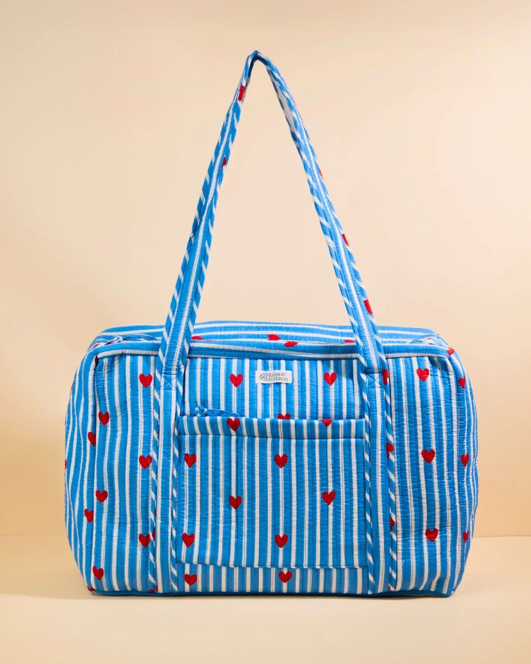 Sac Week-End Lola - Coeurs Bleu - Image 2
