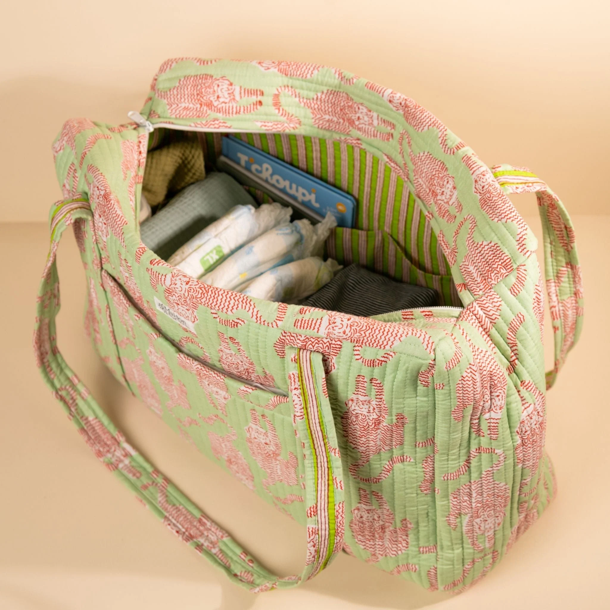 Sac Week-End Lola - Jungle Mint - Image 2
